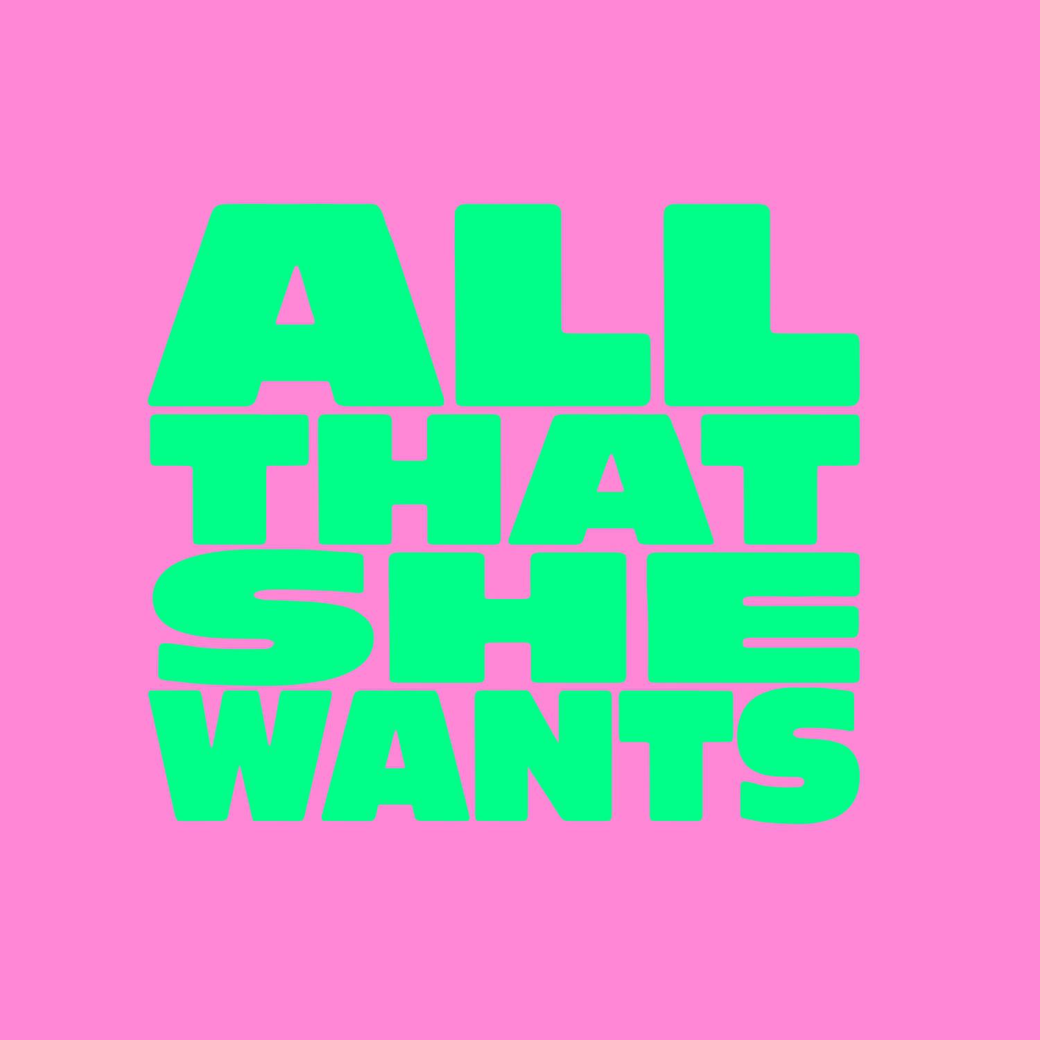 Постер альбома All That She Wants