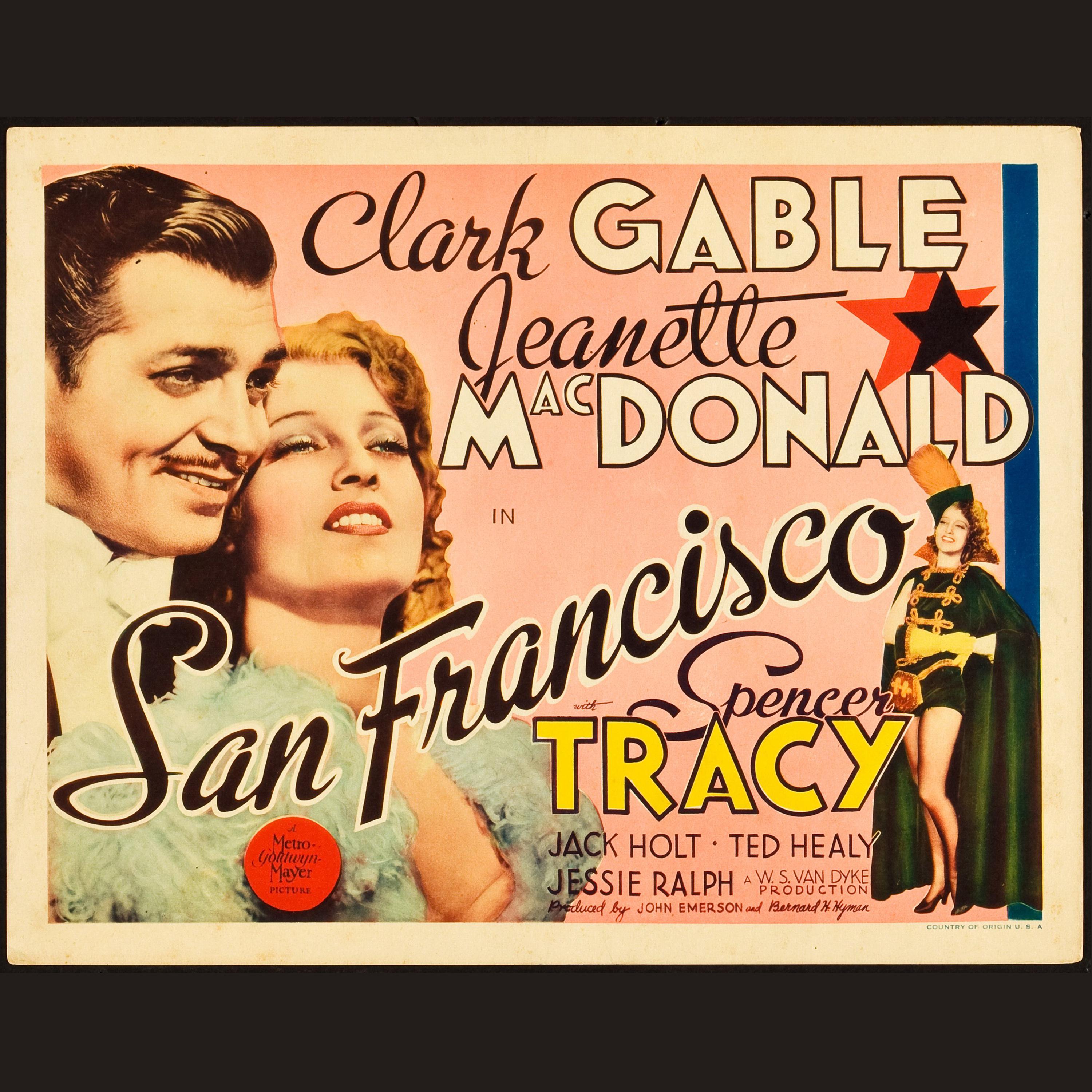 Постер альбома Jeanette Mac Donald Sings The Title Tune from MGM's San Francisco