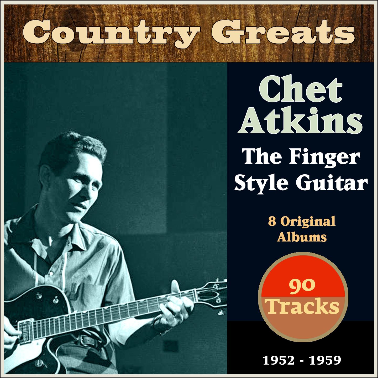 Постер альбома The Finger Style Guitar (Country Greats - 8 Original Albums 1952-1959)