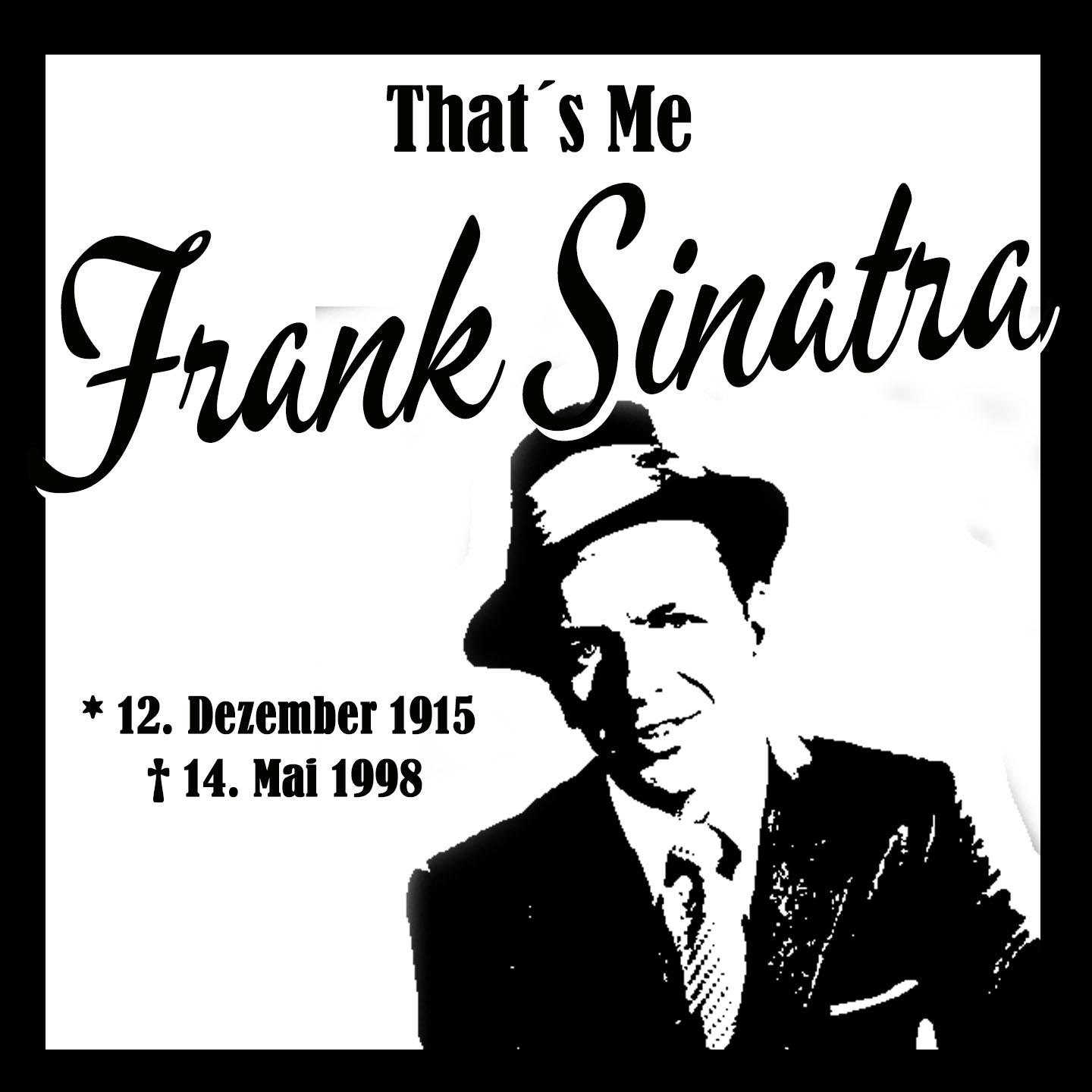 Постер альбома That´s Me Frank Sinatra