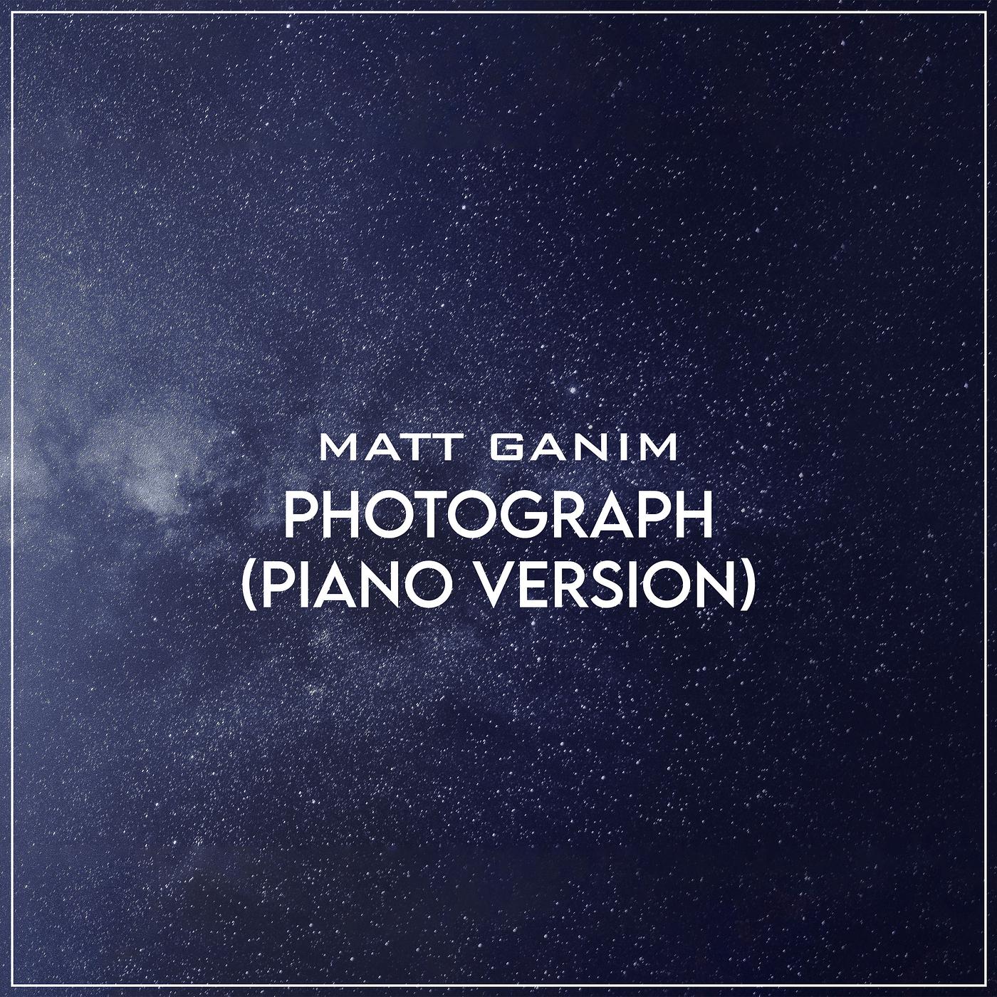 Постер альбома Photograph (Piano Version)