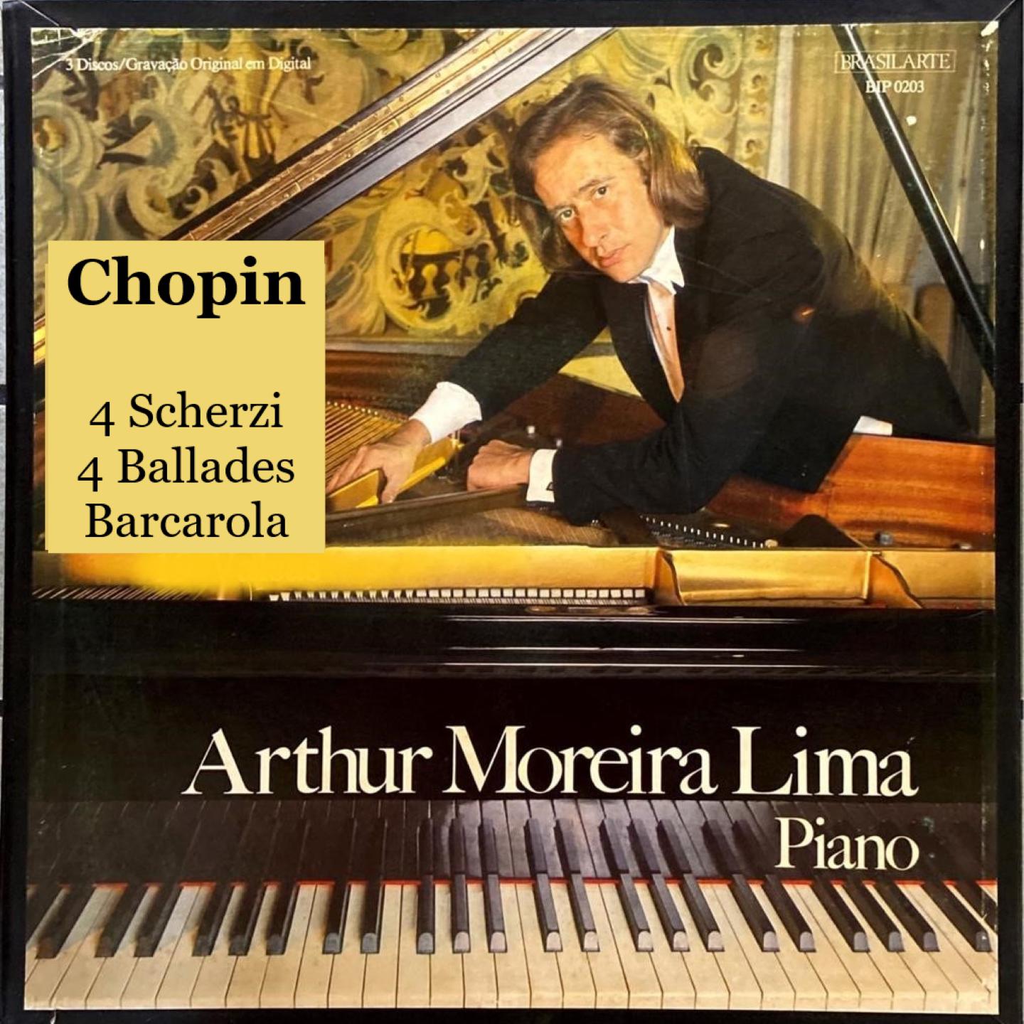 Постер альбома Chopin - Scherzi, Ballades & Barcarola