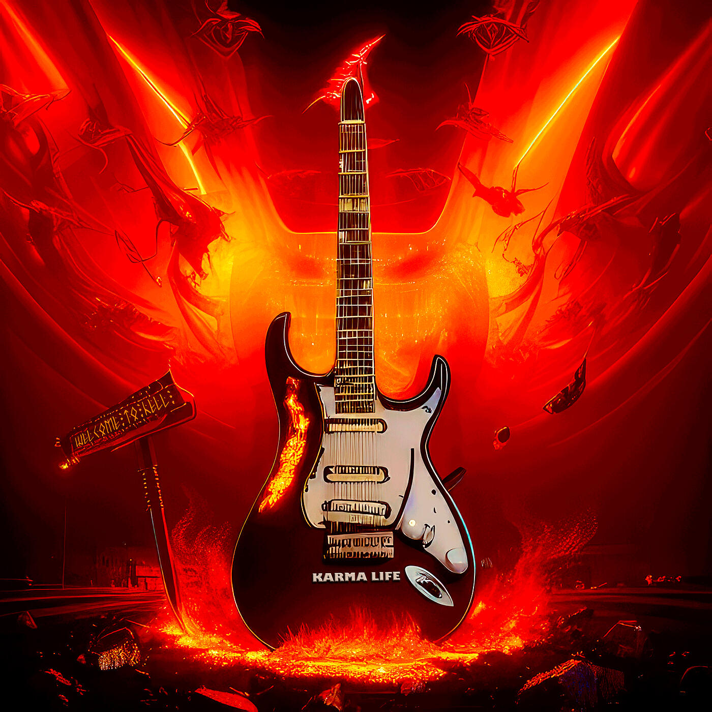 Альбом Welcome to Hell исполнителя Karma Life