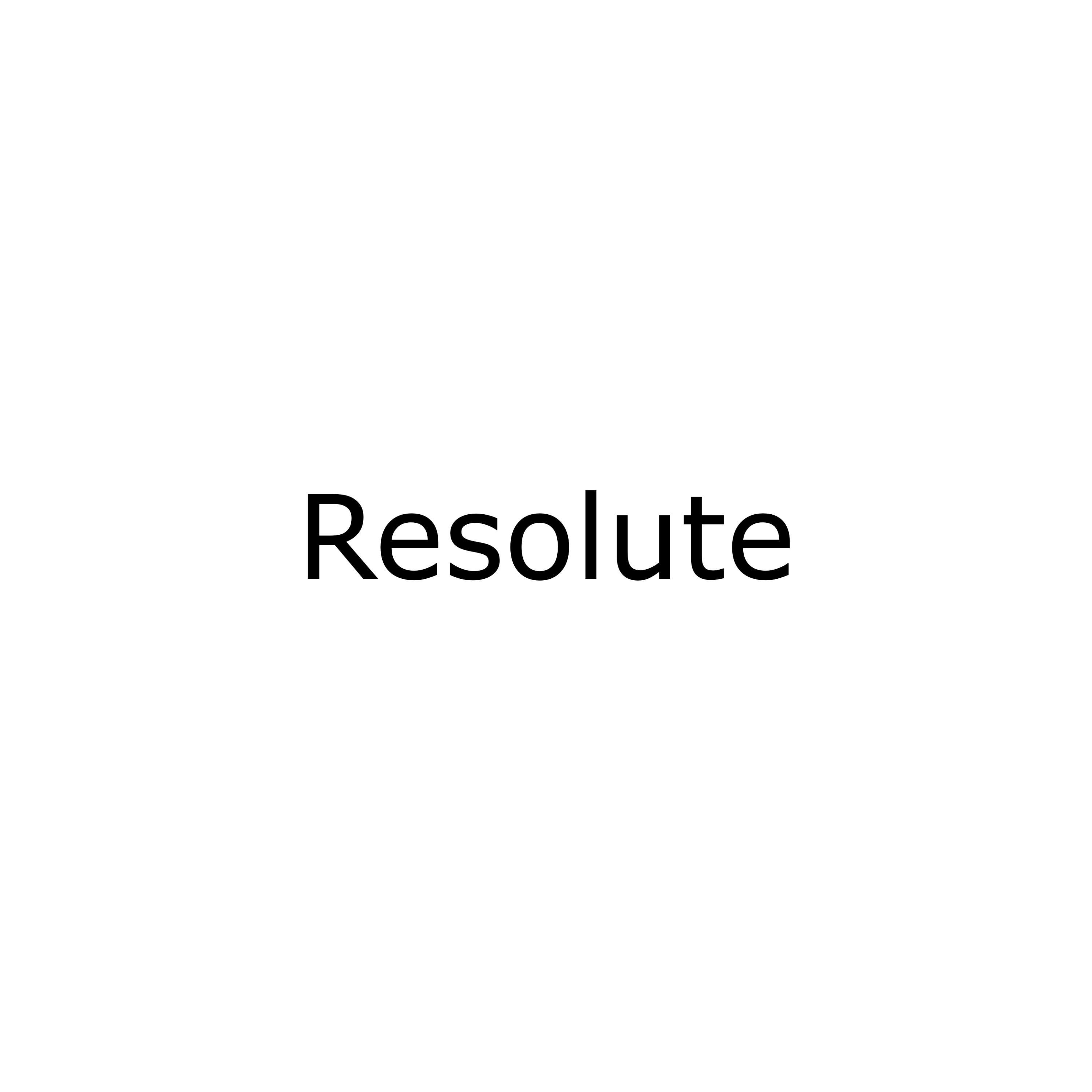 Постер альбома Resolute