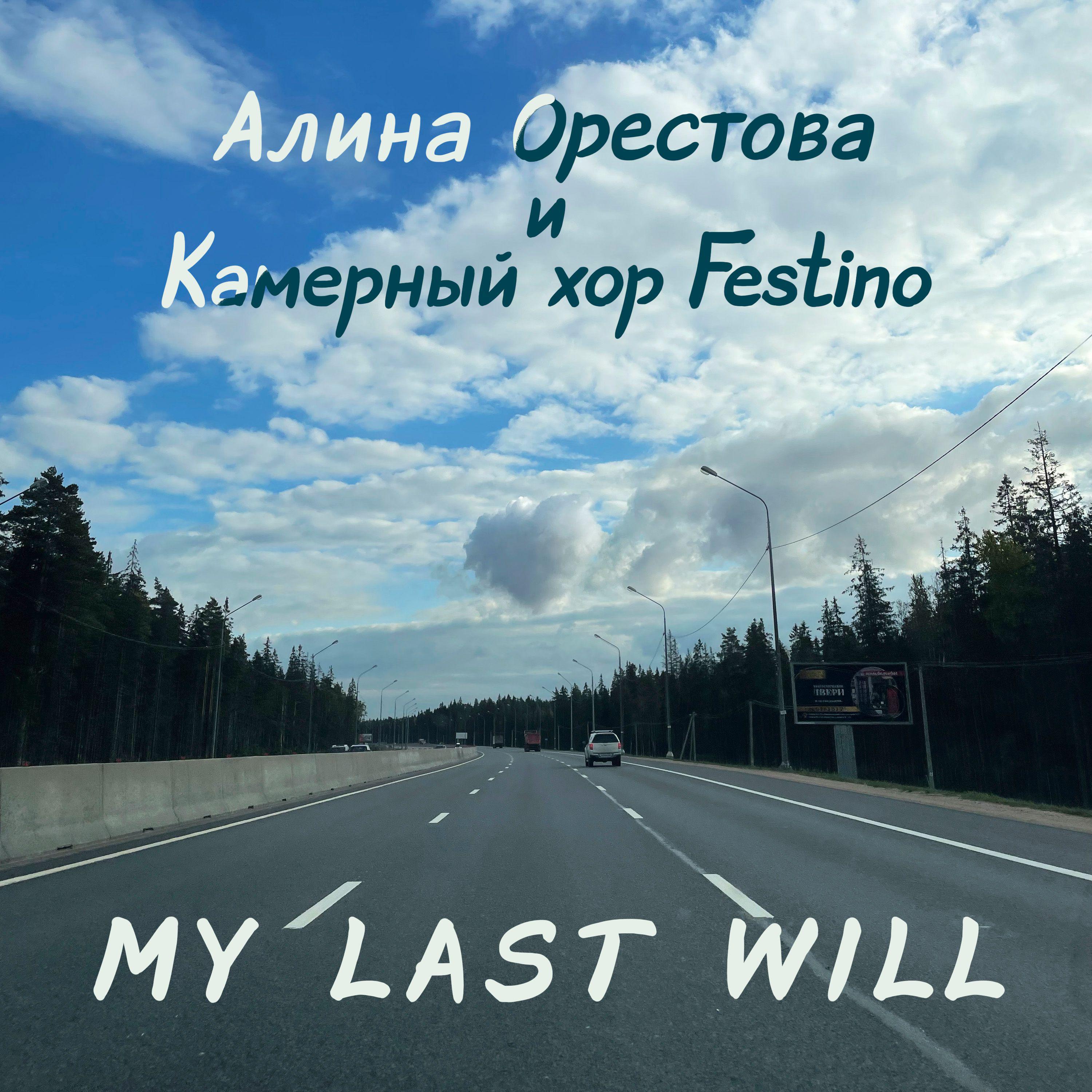 Постер альбома My last will