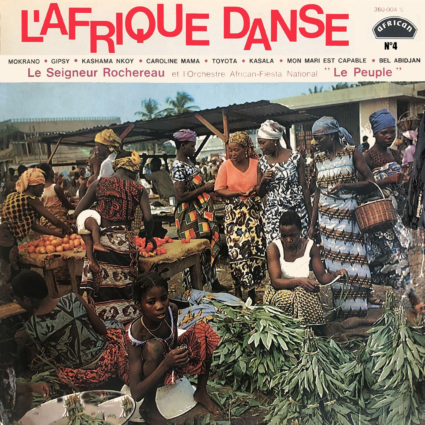 Постер альбома L'Afrique Danse N° 4