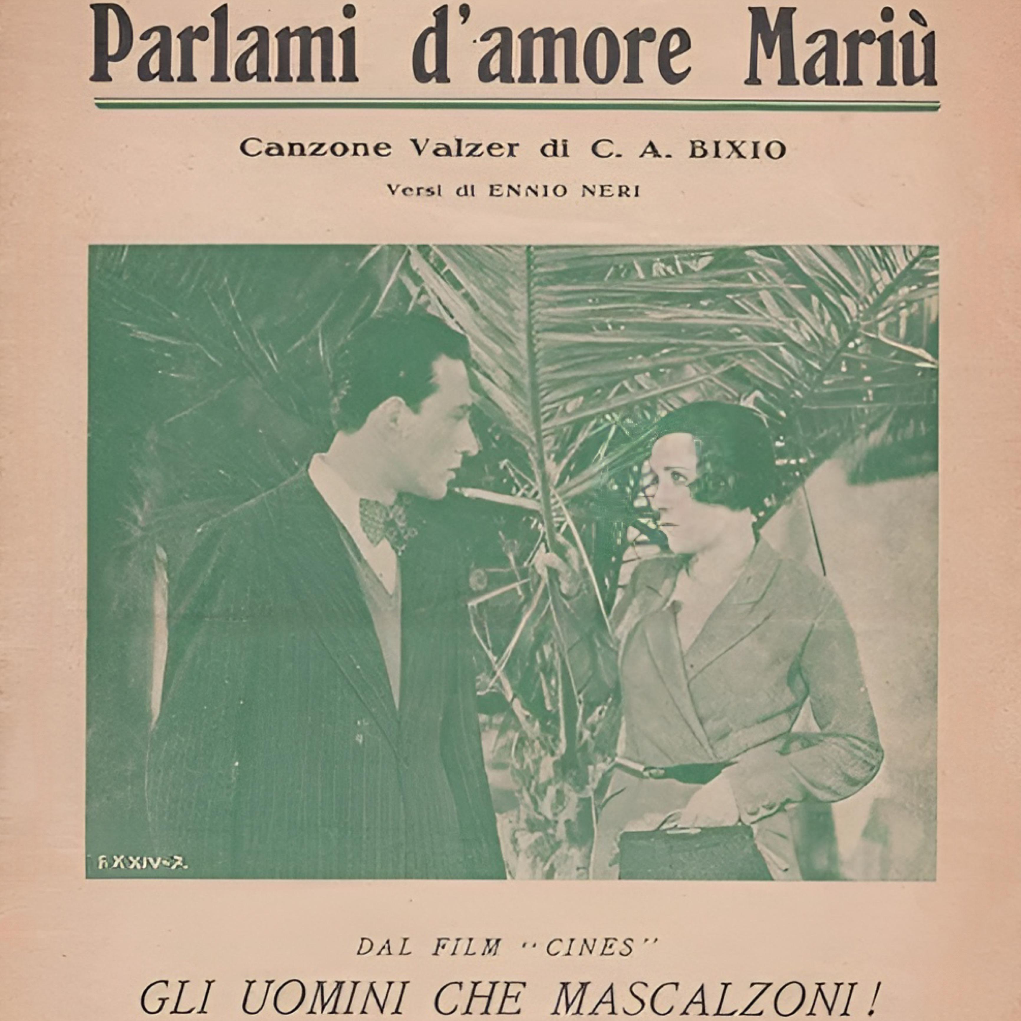 Постер альбома Parlami d'amore Mariu'