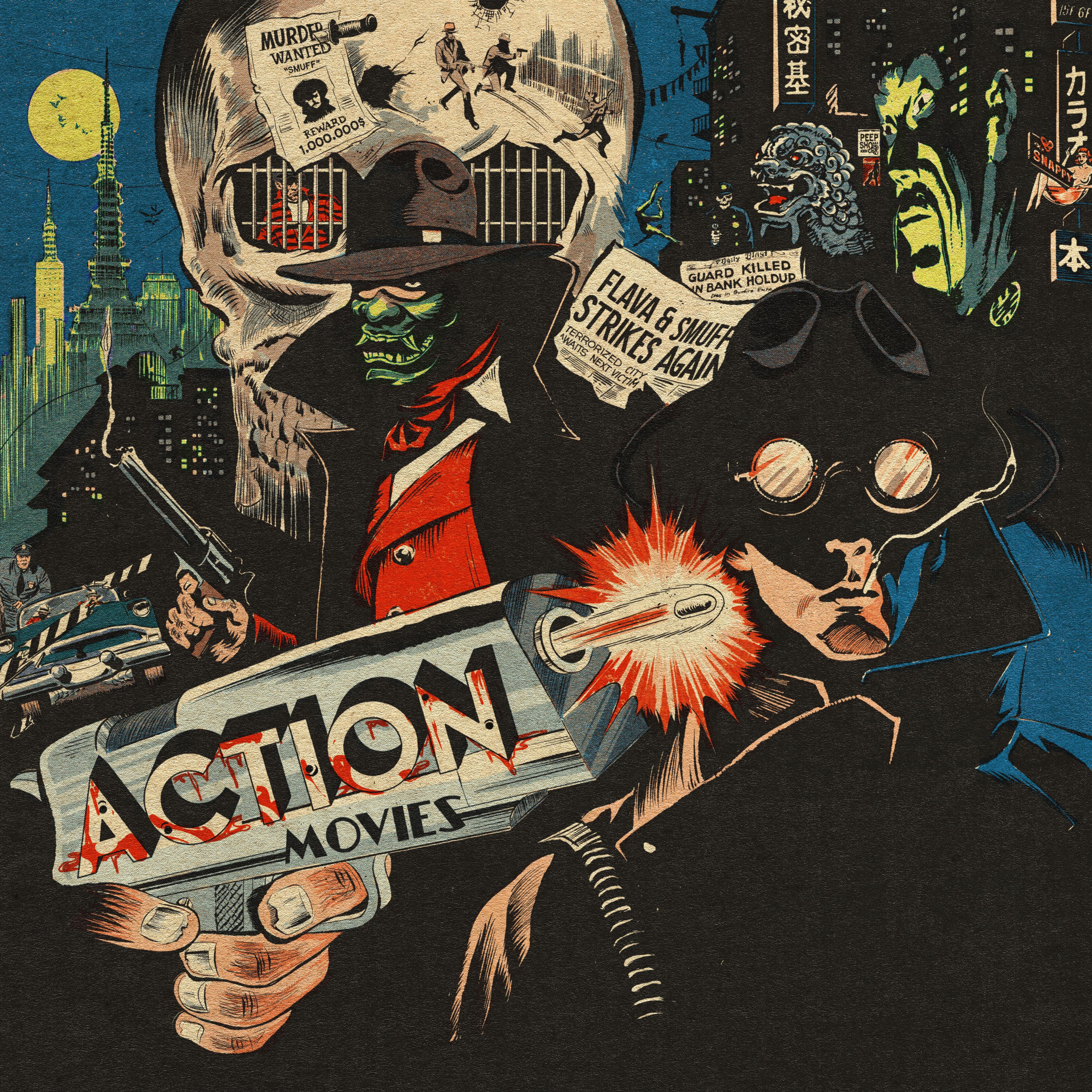Постер альбома ACTION MOVIES