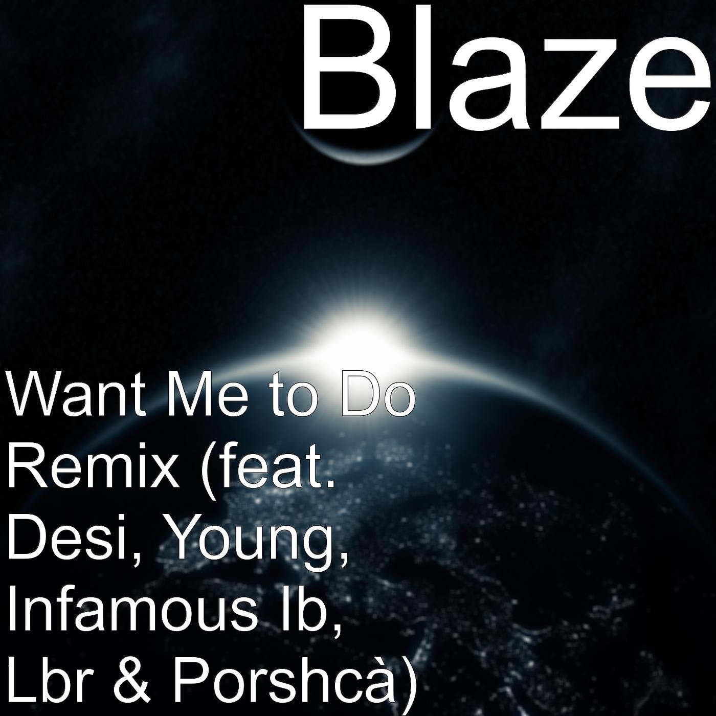 Постер альбома Want Me to Do (Remix) [feat. Desi, Young, Infamous Ib, Lbr & Porshcà]