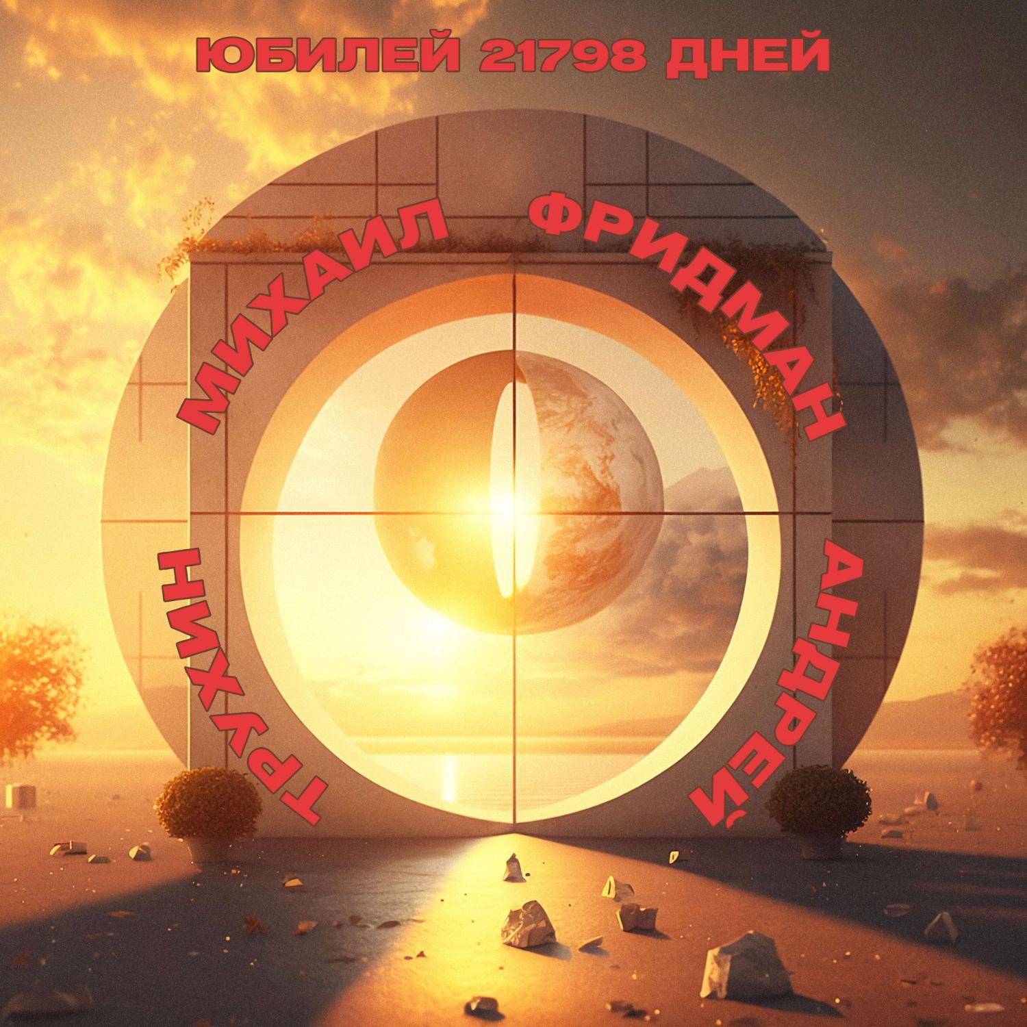 Постер альбома Михаил Фридман. Юбилей 21798 дней (produced by Magestick; David Veiga)
