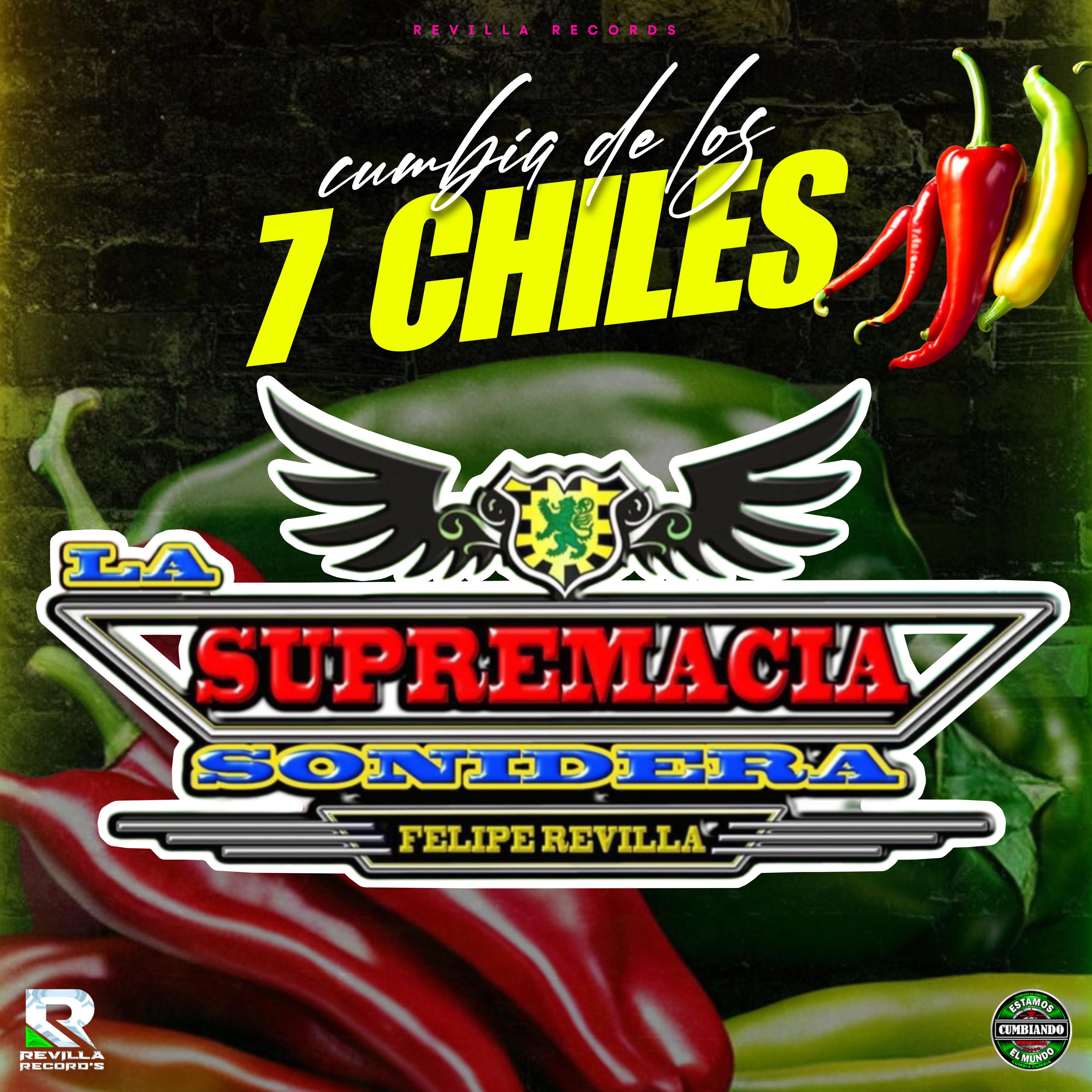 Постер альбома Cumbia de los 7 Chiles