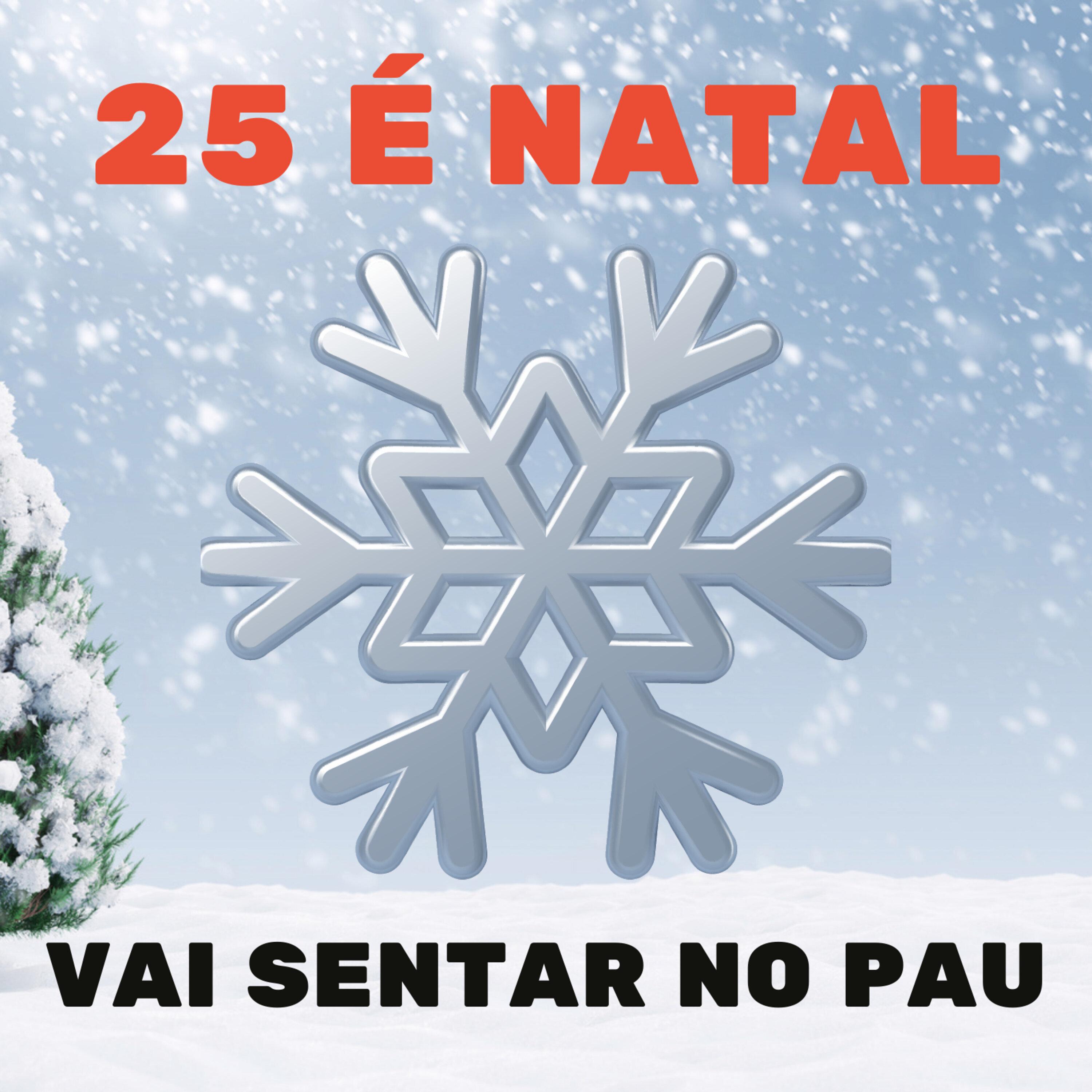 Постер альбома 25 É Natal , Vai Sentar no Pau