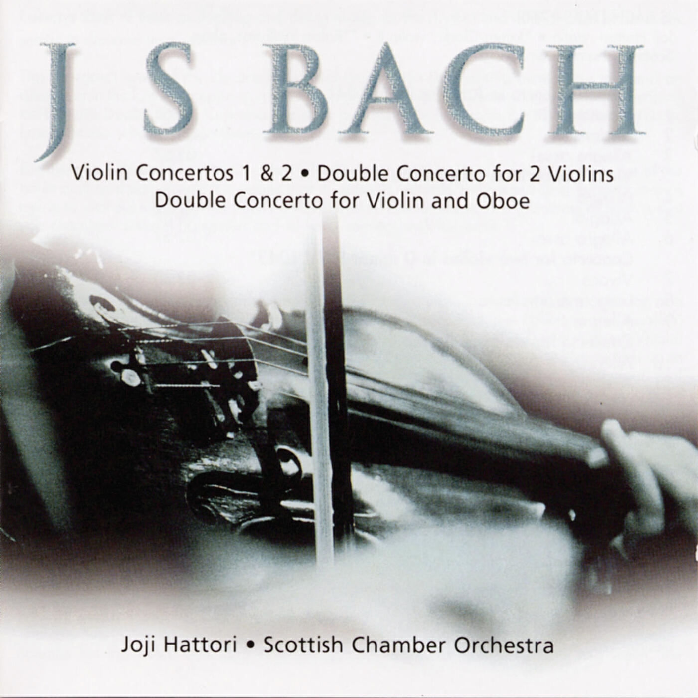 Joji Hattori - Concerto for Violin and Oboe in D Minor, BWV 1060: I. Allegro