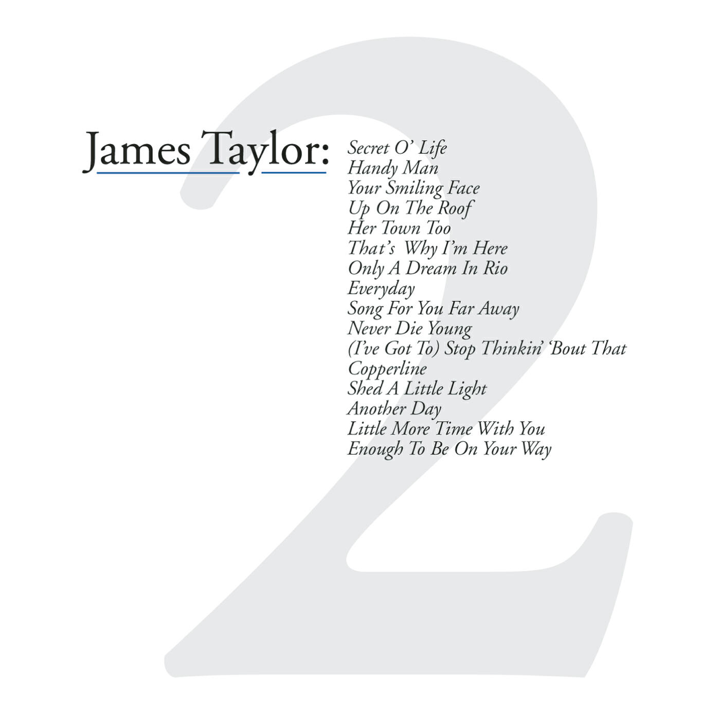 James Taylor - Shed a Little Light (Album Version)