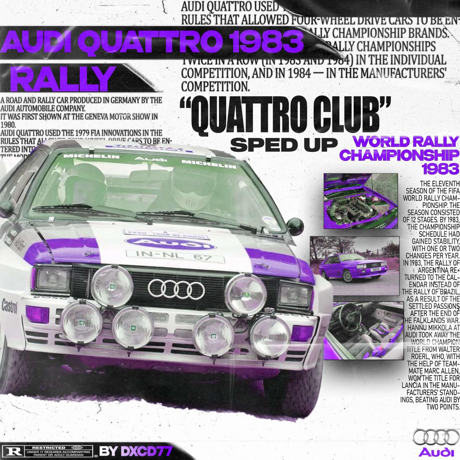 Постер альбома QUATTRO CLUB (Sped Up)