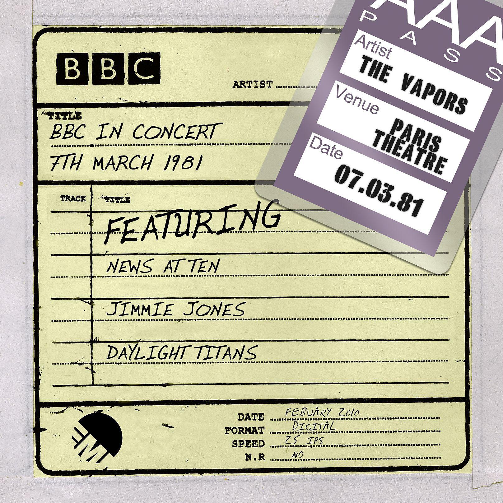 Постер альбома BBC In Concert [7th March 1981]