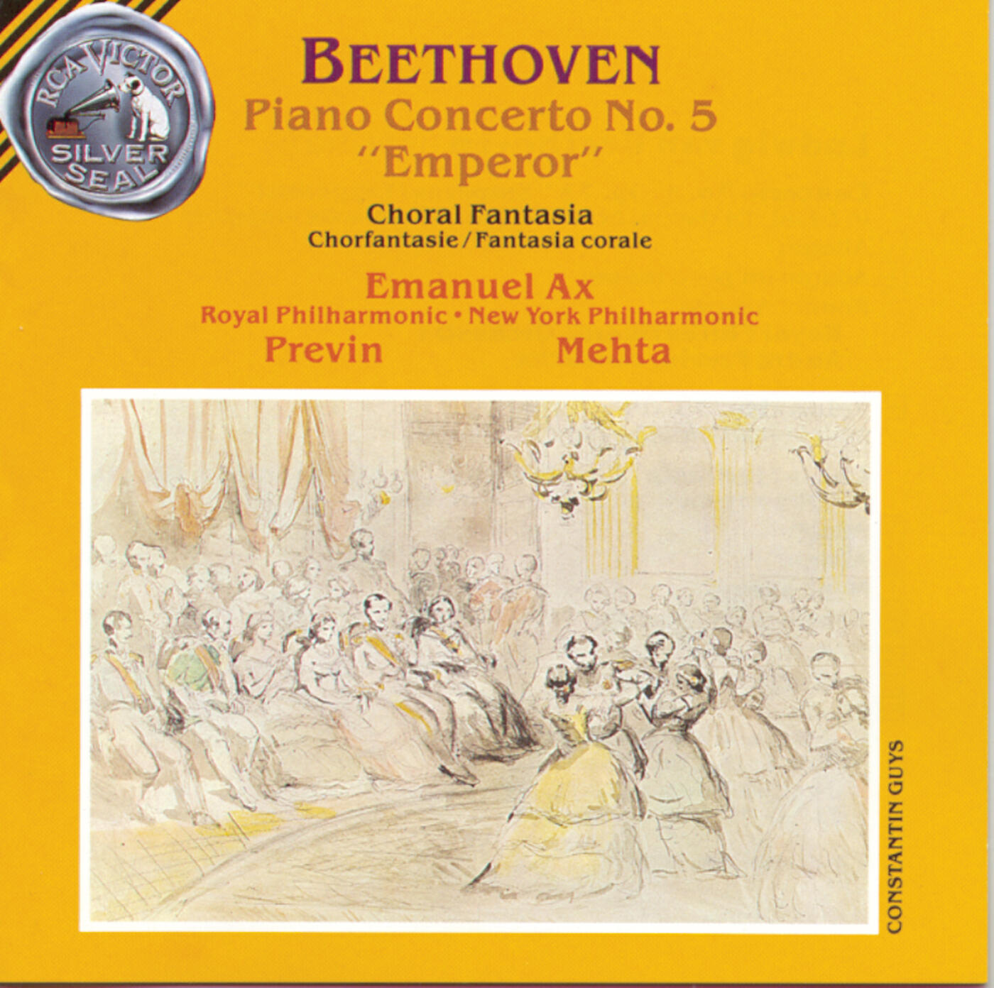 Emanuel Ax - Choral Fantasia in C Minor, Op. 80: II. Allegro
