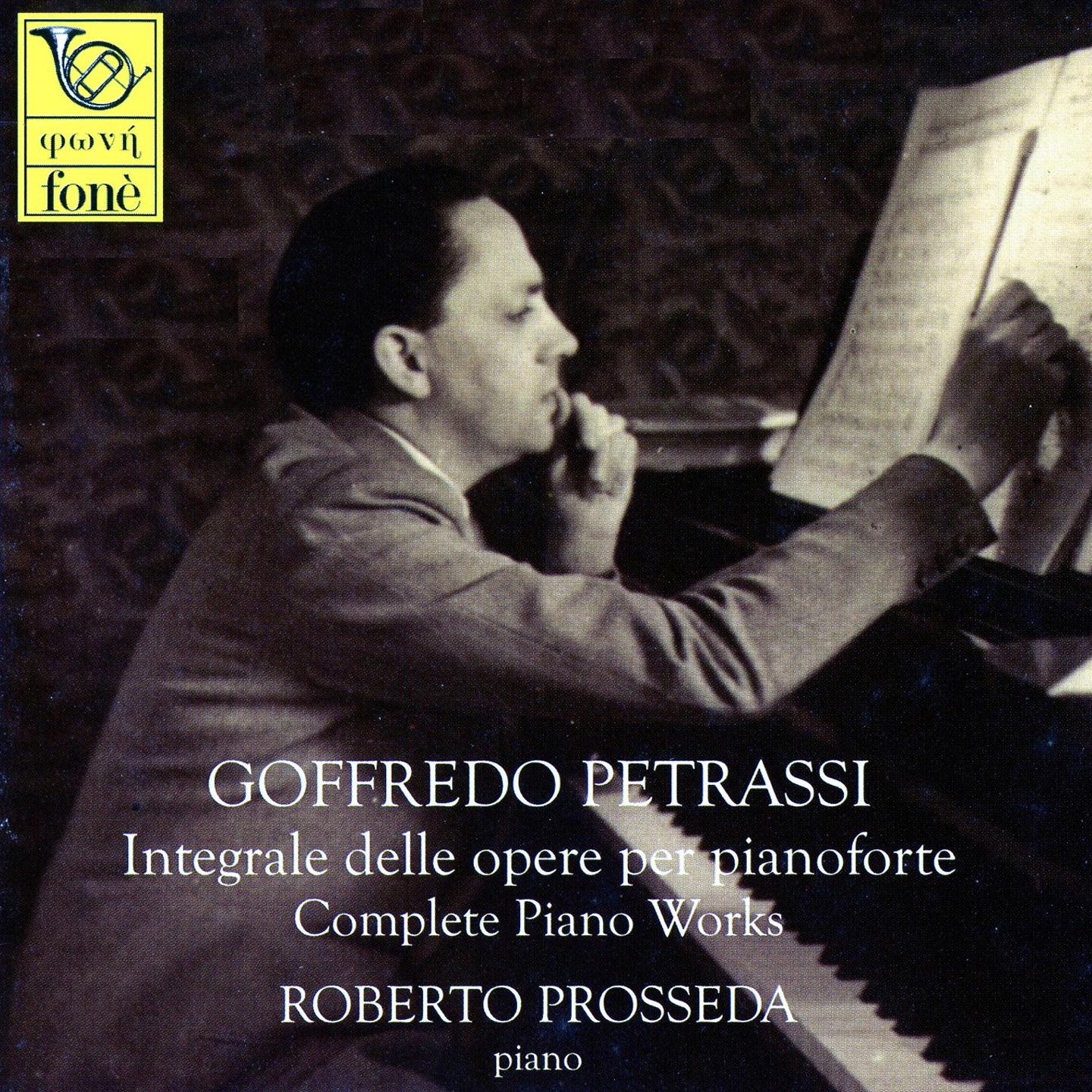 Постер альбома Goffredo petrassi integrale delle opere per pianoforte