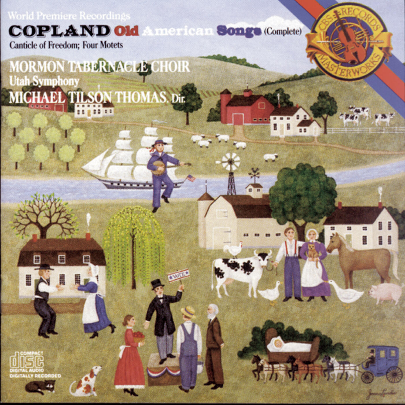 Michael Tilson Thomas - Old American Songs: VIII. The Golden Willow Tree