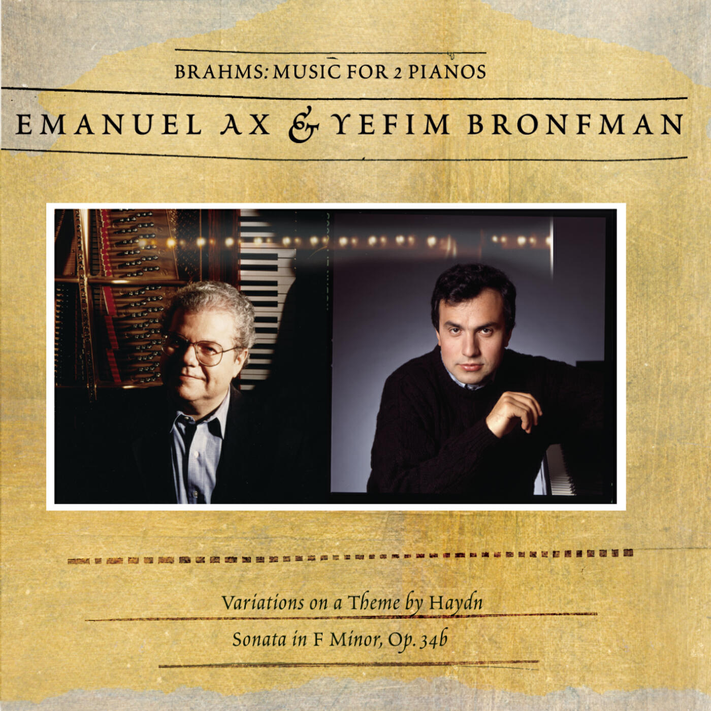 Emanuel Ax - Variations on a Theme by Haydn for Two Pianos, Op. 56b: Variation 8. Poco presto