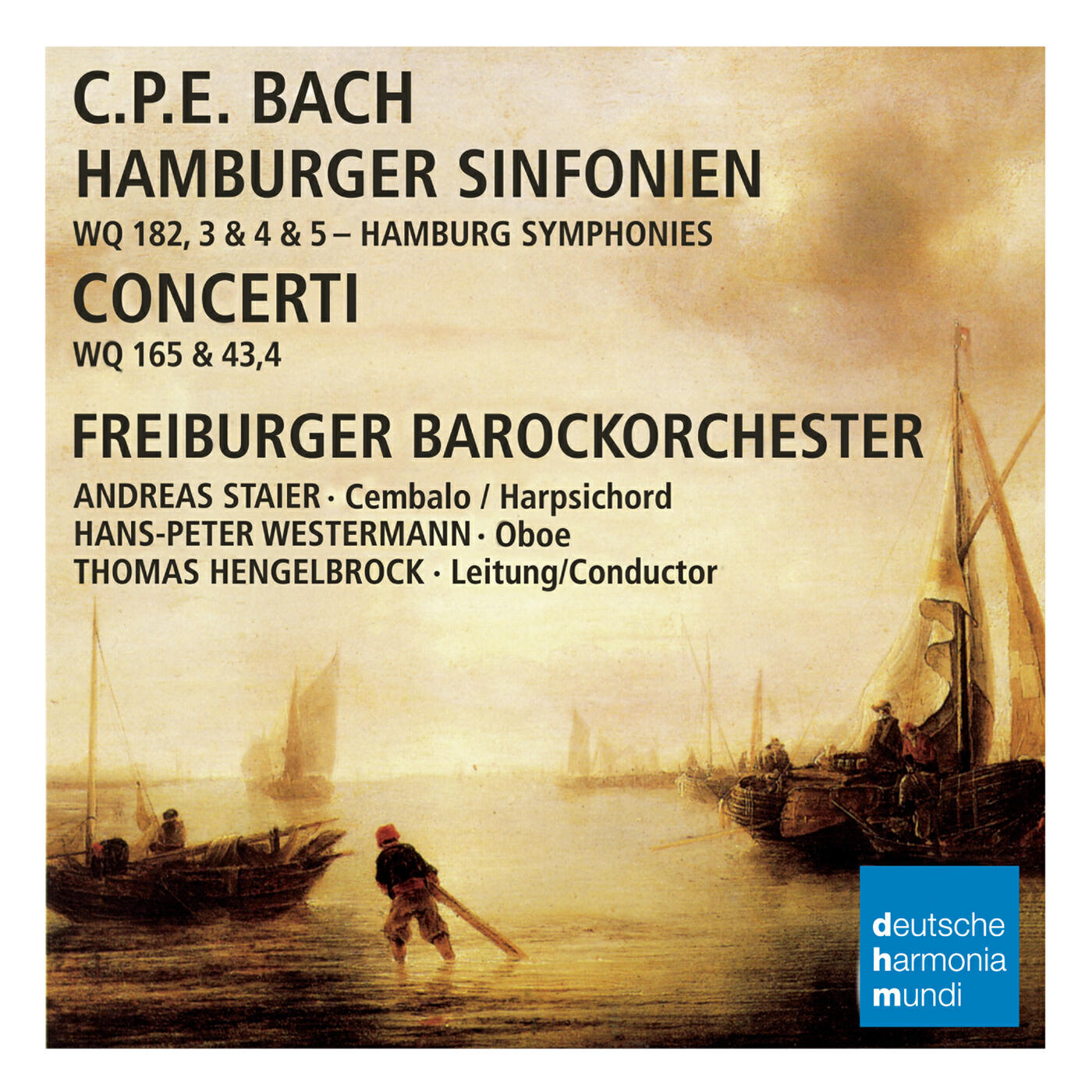 Hans-Peter Westermann - Concerto for Oboe, Strings and BC in E flat major, Wq165 (H468): Allegro