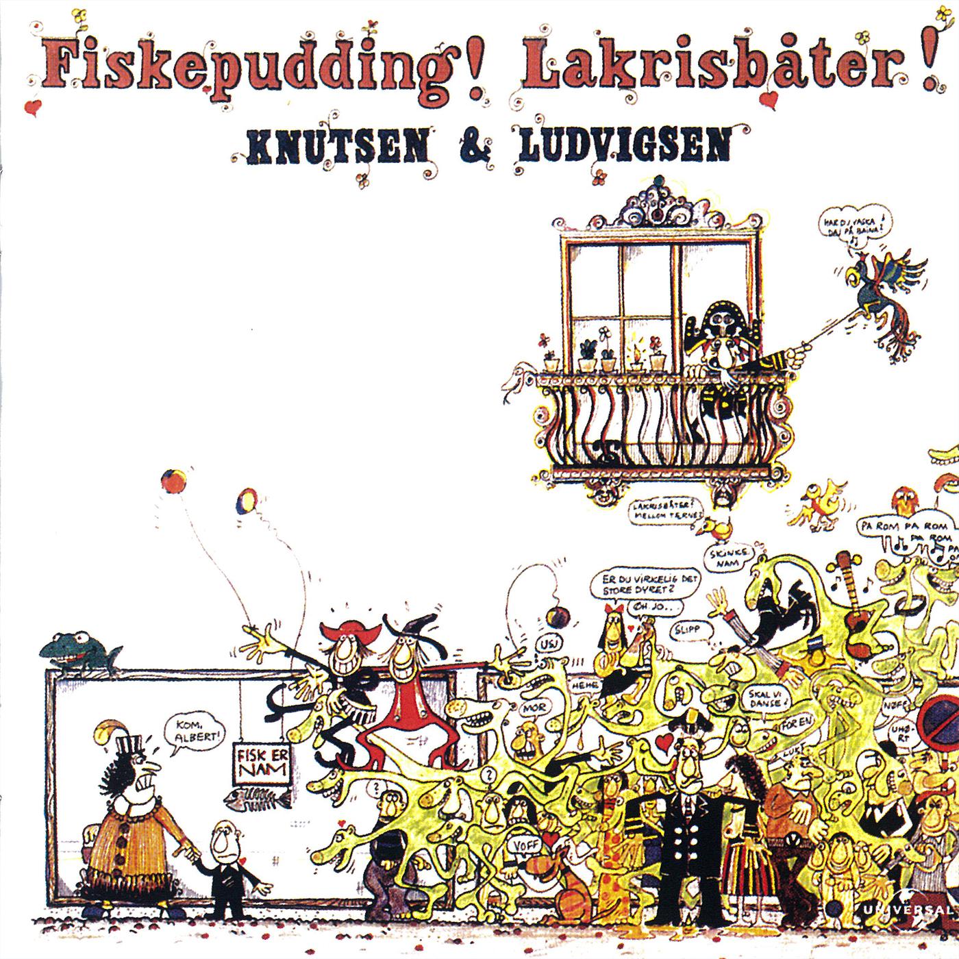 Постер альбома Fiskepudding! Lakrisbåter!