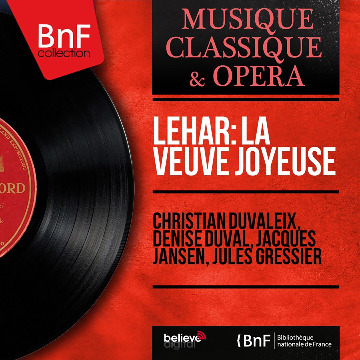 Christian Duvaleix - La veuve joyeuse, Act I: Récitatif. 