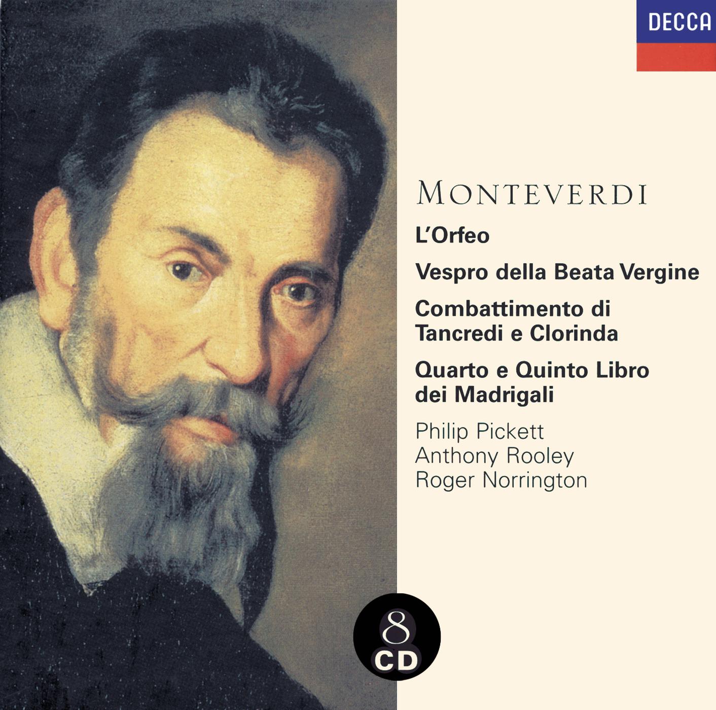 Постер альбома Monteverdi: 1610 Vespers/Madrigals/Orfeo