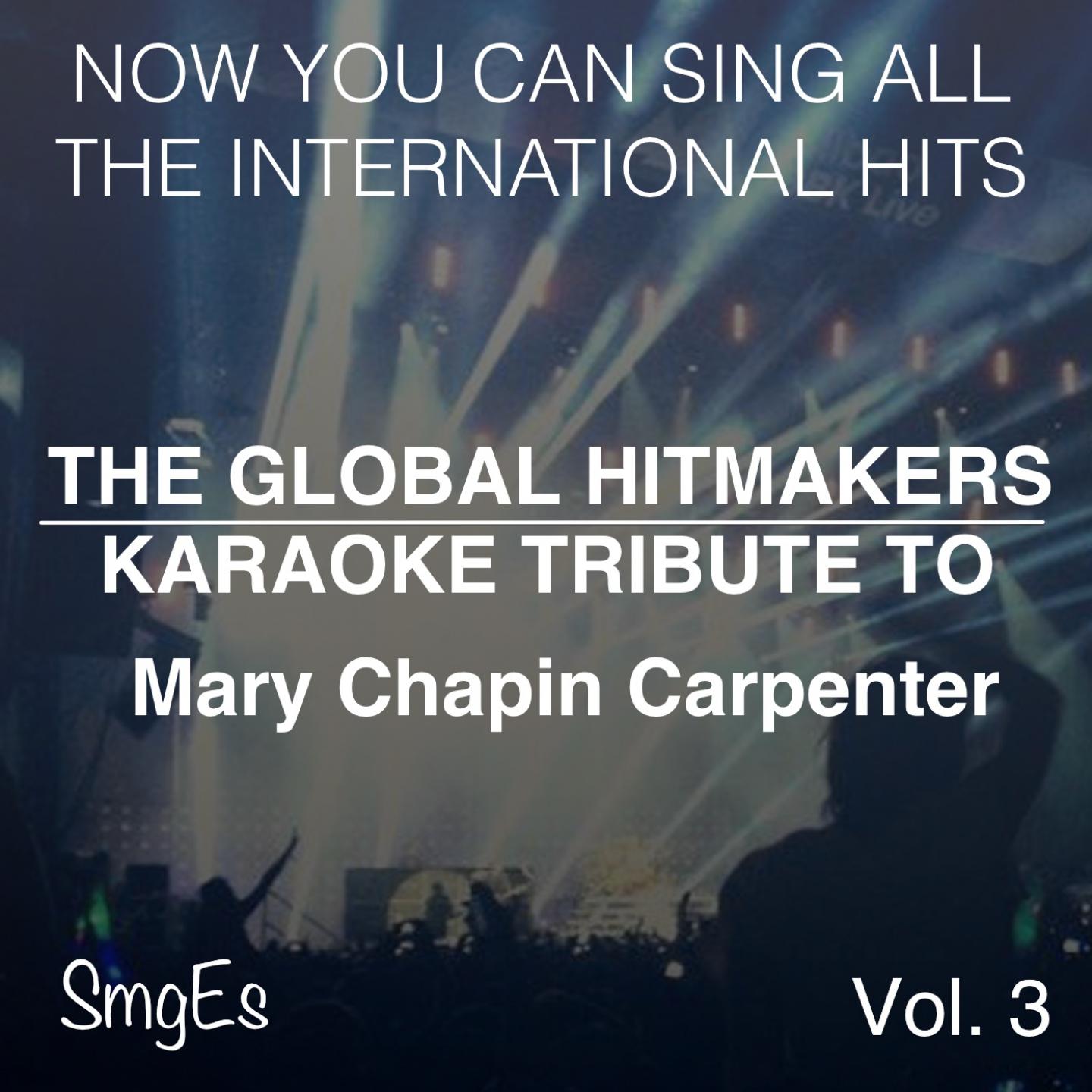 Постер альбома The Global HitMakers: Mary Chapin Carpenter Vol. 3