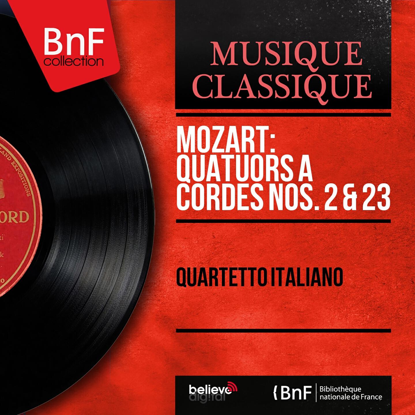 Quartetto italiano - String Quartet No. 23 in F Major, K. 590 