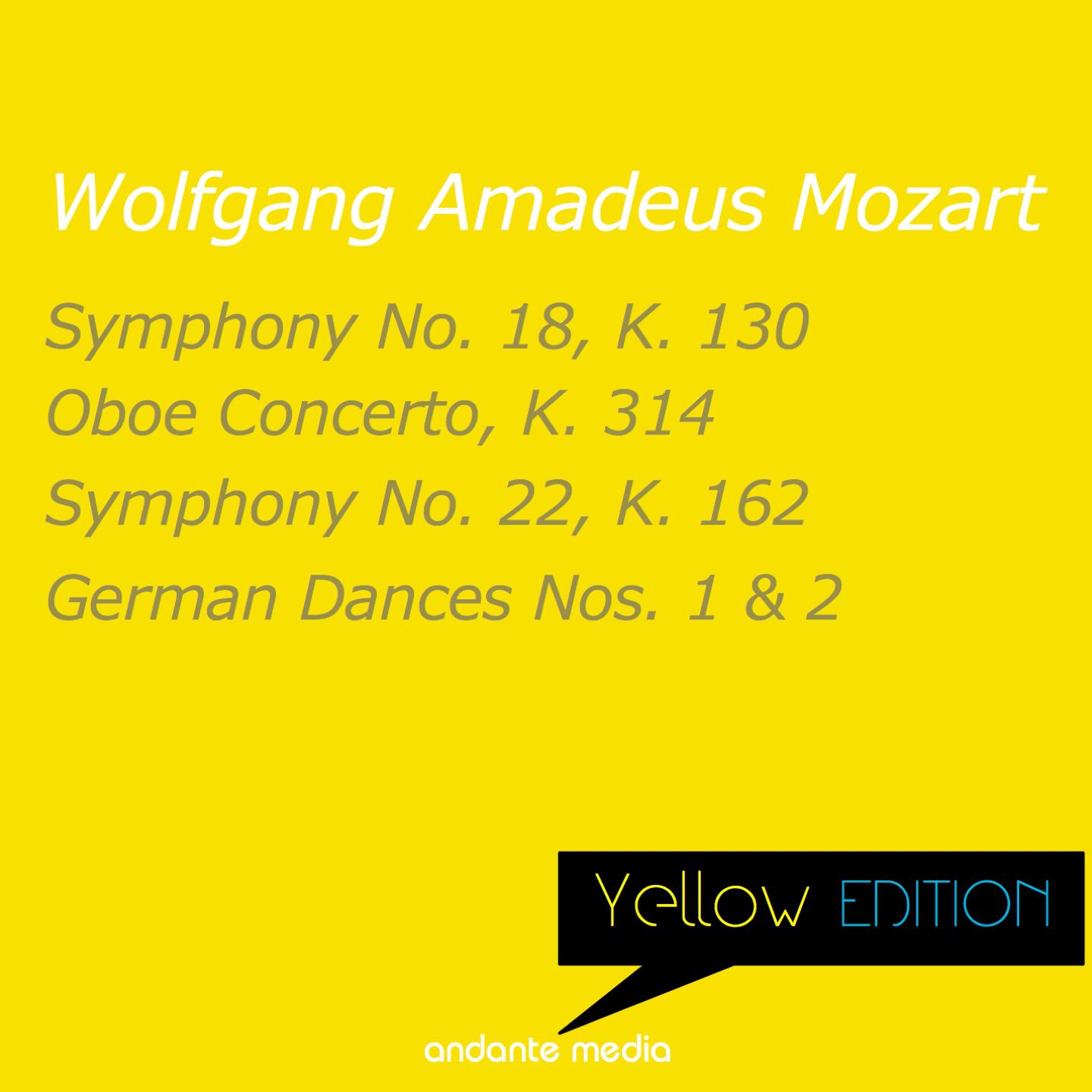 Постер альбома Yellow Edition - Mozart: German Dances Nos. 1 & 2