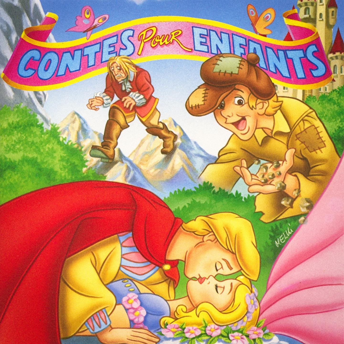 Постер альбома Contes pour enfants, Vol. 1 (Le Petit Poucet / Tom Pouce / La Belle au bois dormant / Jean le Veinard)