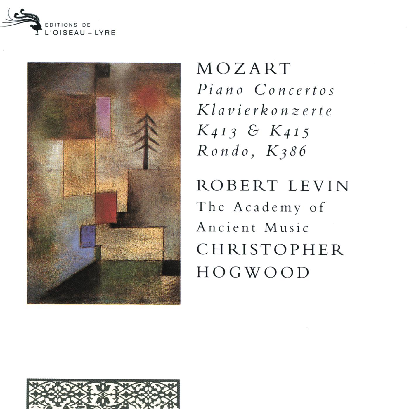 Robert Levin - Mozart: Piano Concerto No. 11 in F major, K.413 - 2. Larghetto