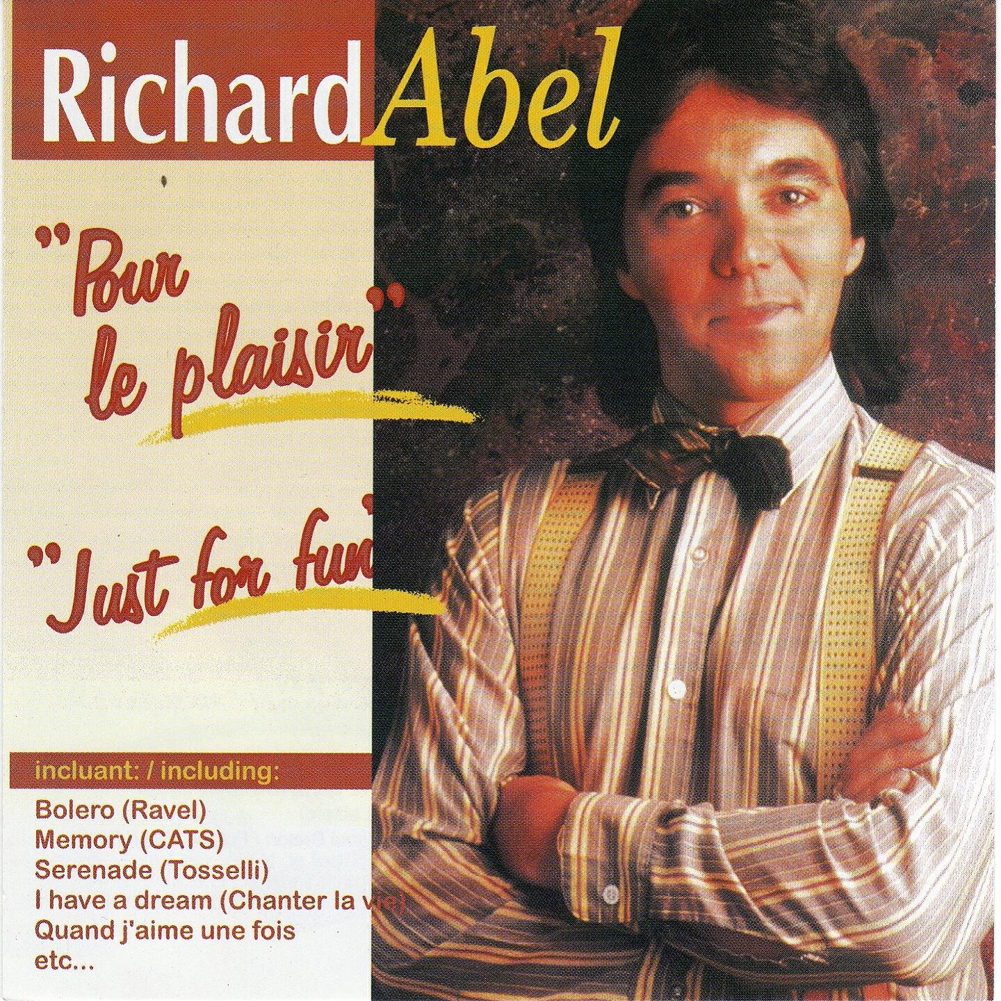 Richard Abel - Pour le plaisir