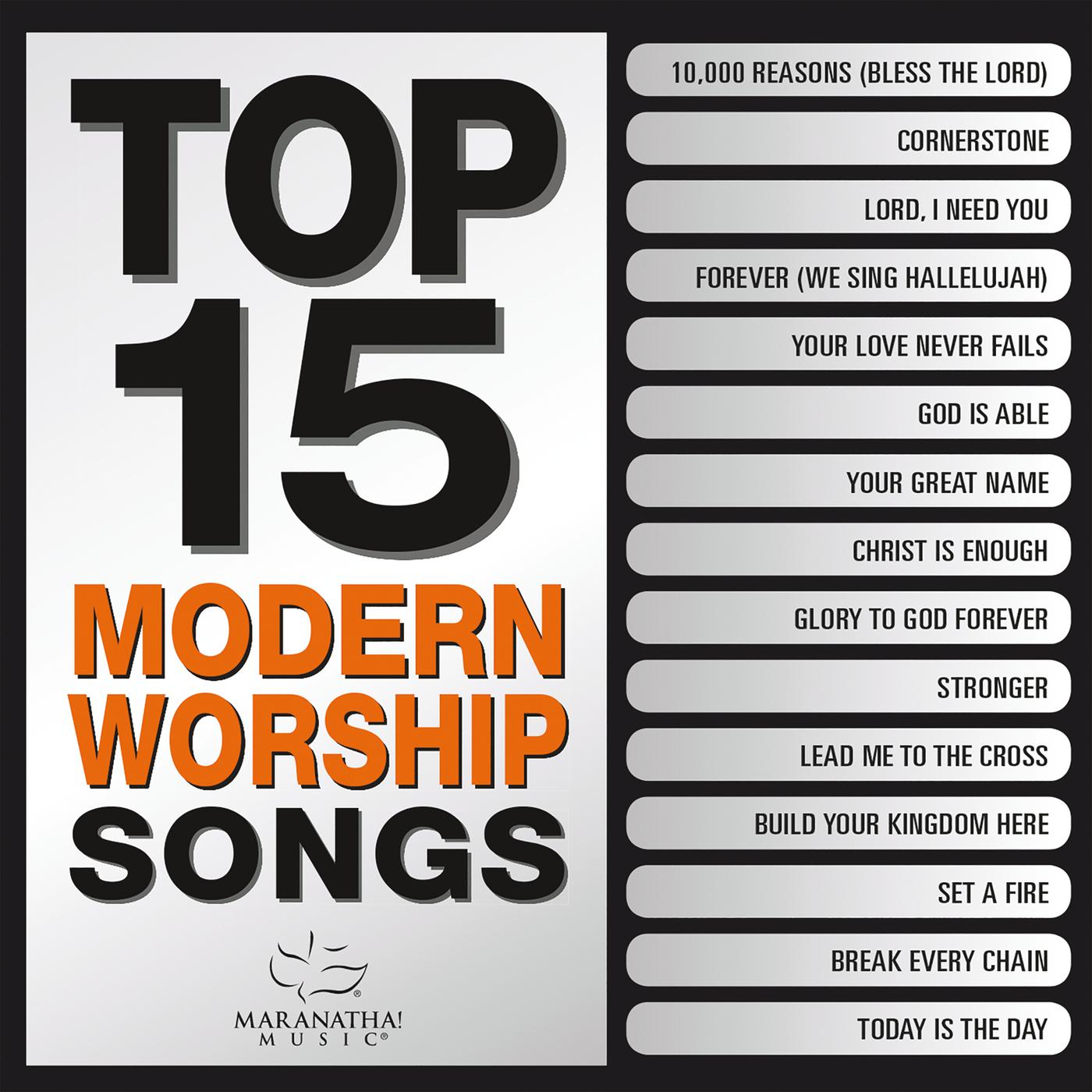 Постер альбома Top 15 Modern Worship Songs