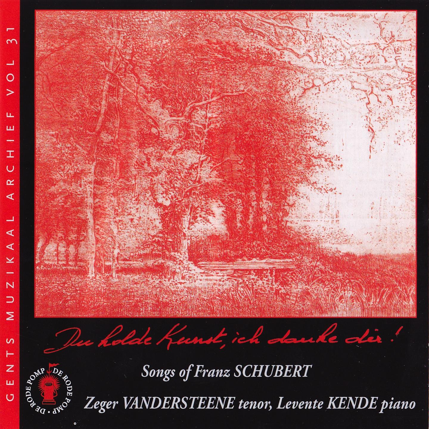 Постер альбома Franz Schubert: Du holde Kunst, ich danke dir!