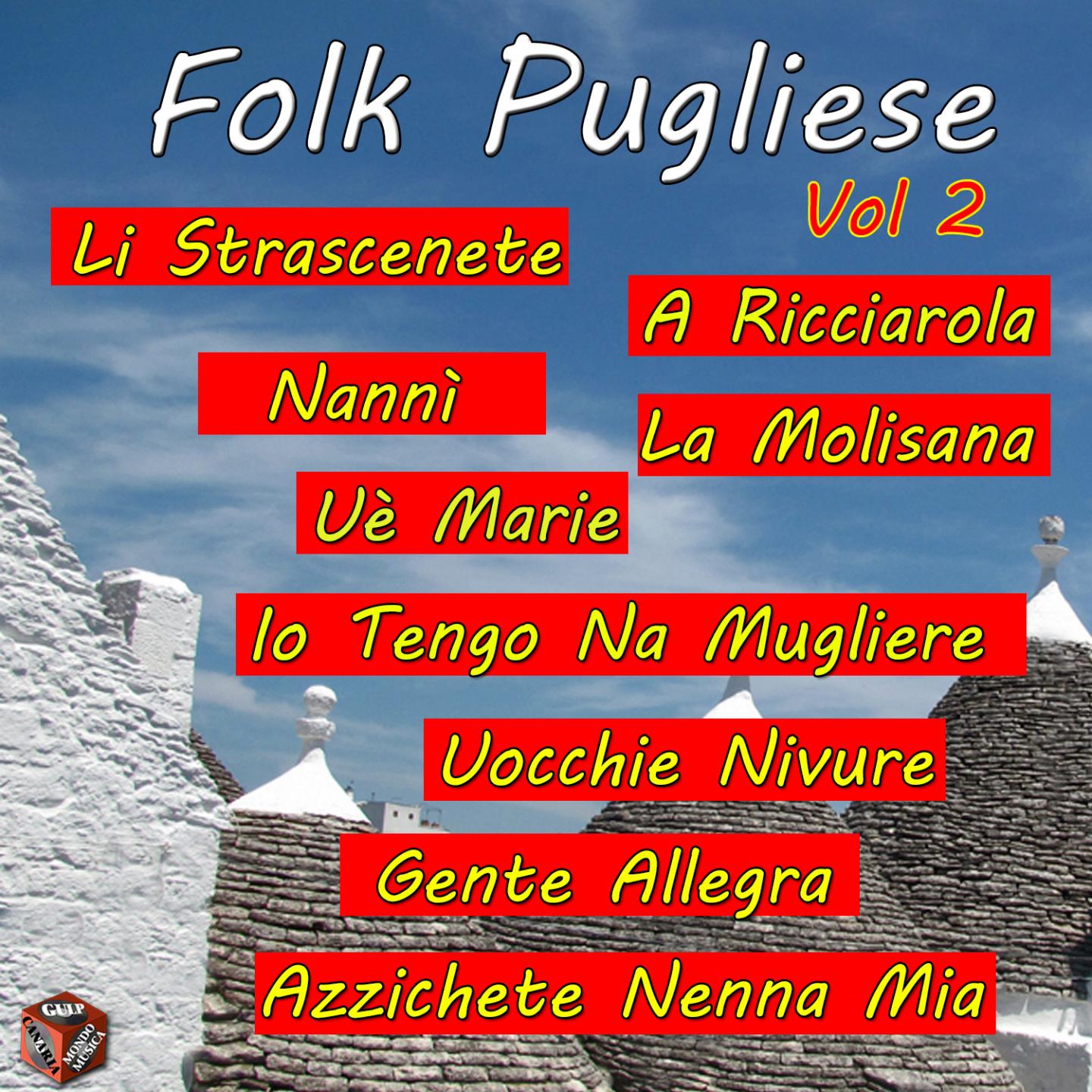 Постер альбома Folk Pugliese, Vol. 2