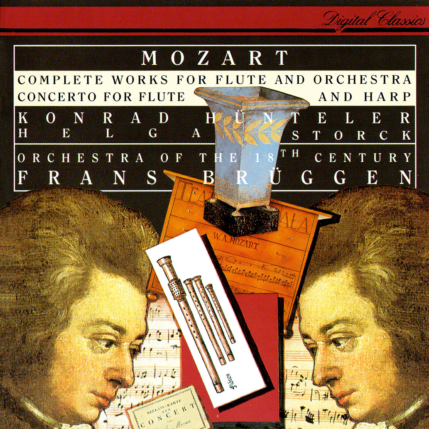 Konrad Hünteler - Mozart: Flute Concerto No.1 in G, K.313 - 2. Adagio non troppo