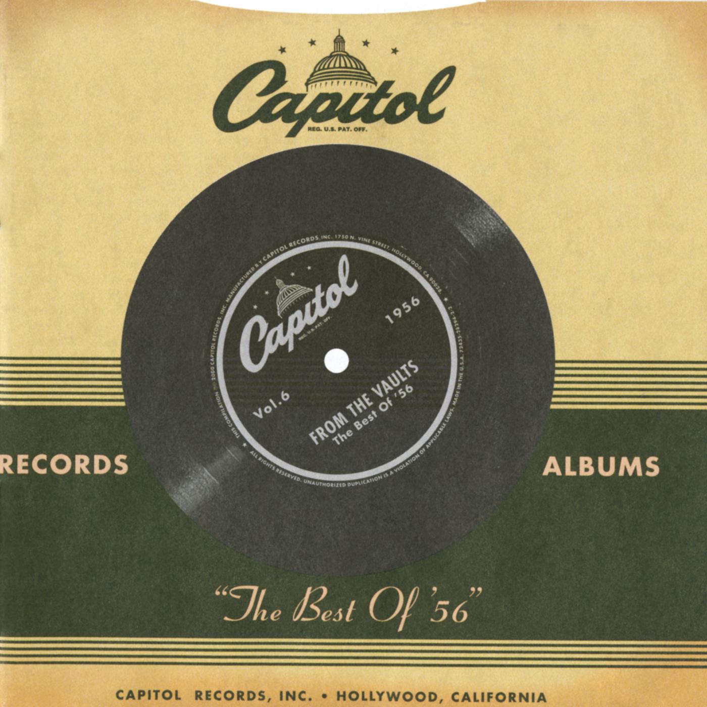 Постер альбома Capitol Records From The Vaults: "The Best Of '56"