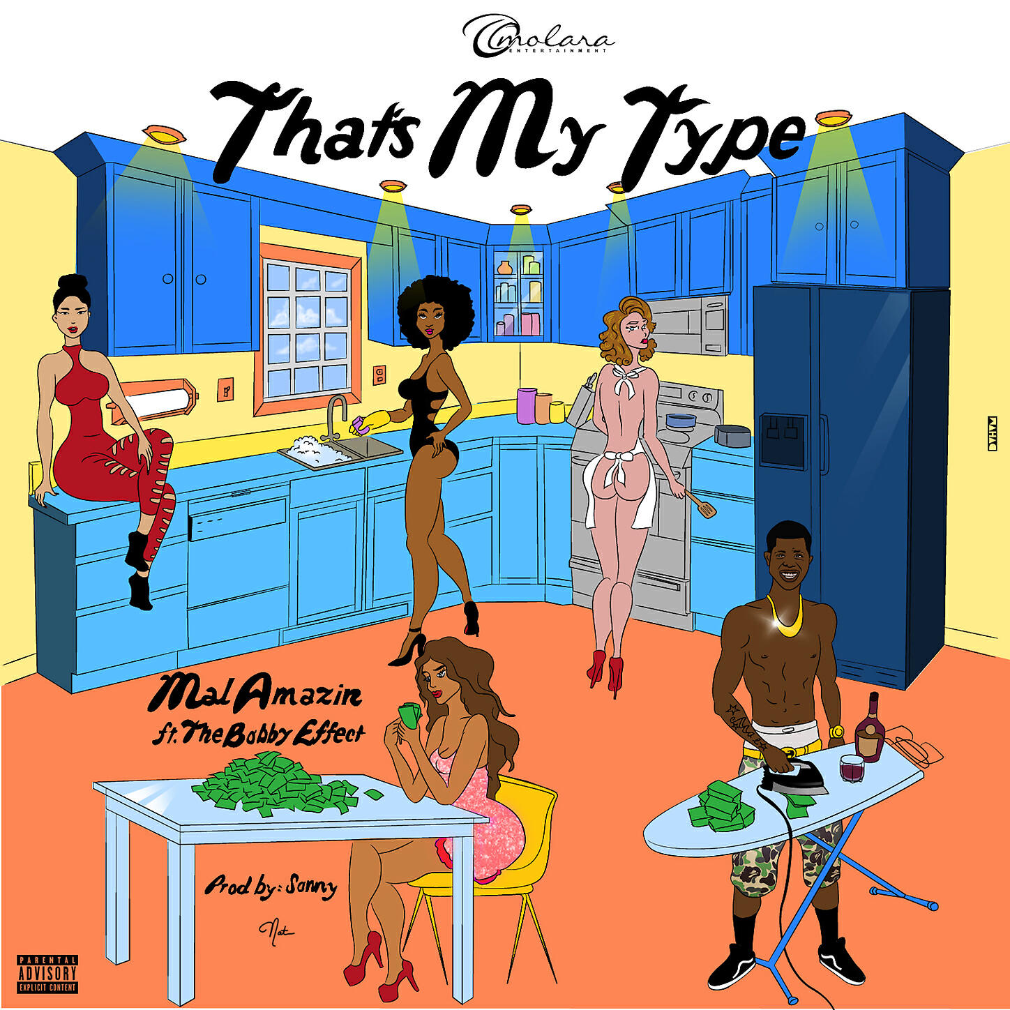 Mal Amazin - That's My Type Ft. The Bobby Effect (Prod.By Sonny)