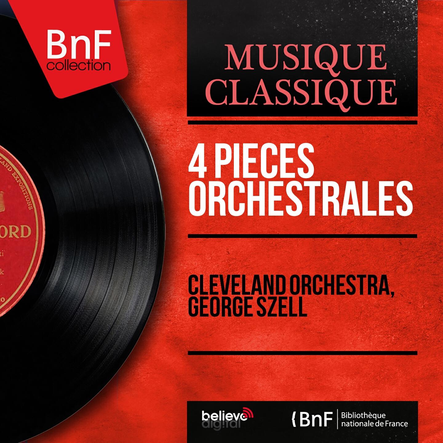 Постер альбома 4 Pièces orchestrales (Mono Version)