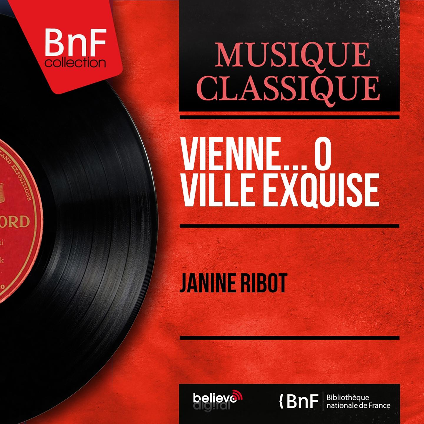 Постер альбома Vienne... Ô ville exquise (Mono Version)