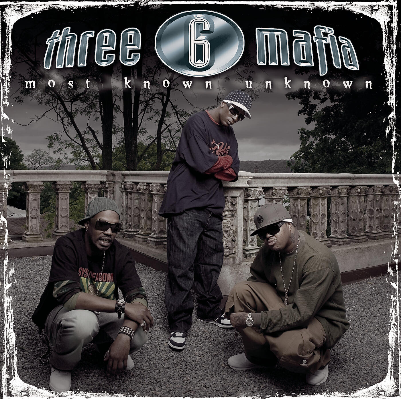 I a three six. Three 6 Mafia. Группа three 6 Mafia. Three 6 Mafia - most known Unknown (2005). Three 6 Mafia обложки альбомов.