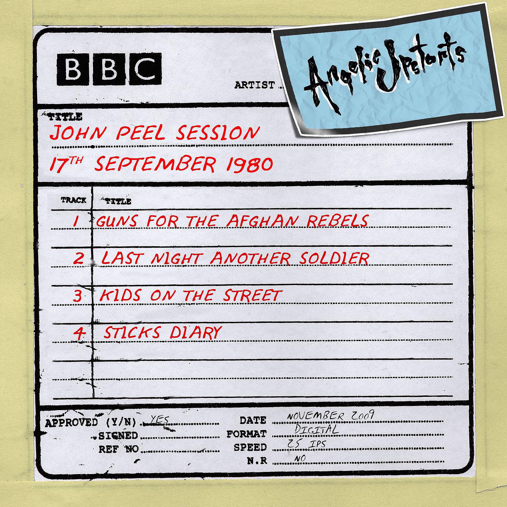 Постер альбома John Peel session 17th September 1980