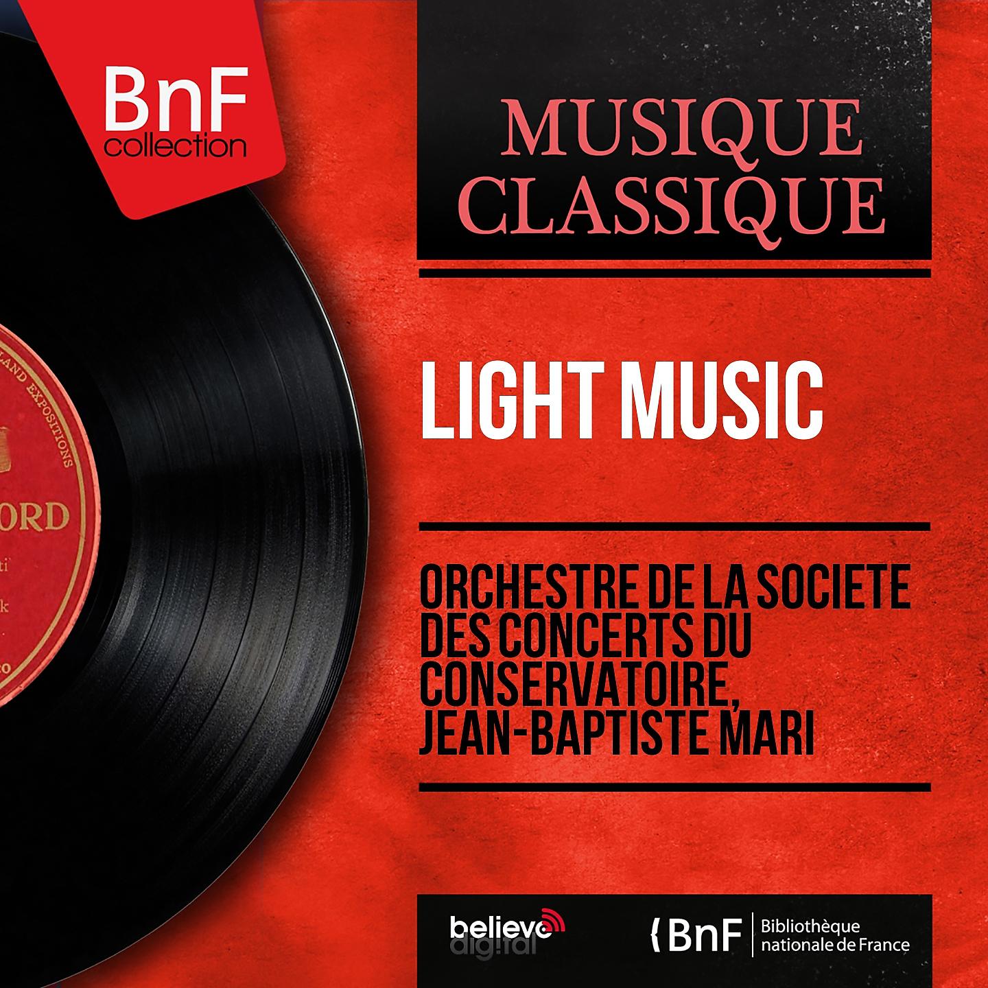 Постер альбома Light Music (Mono Version)