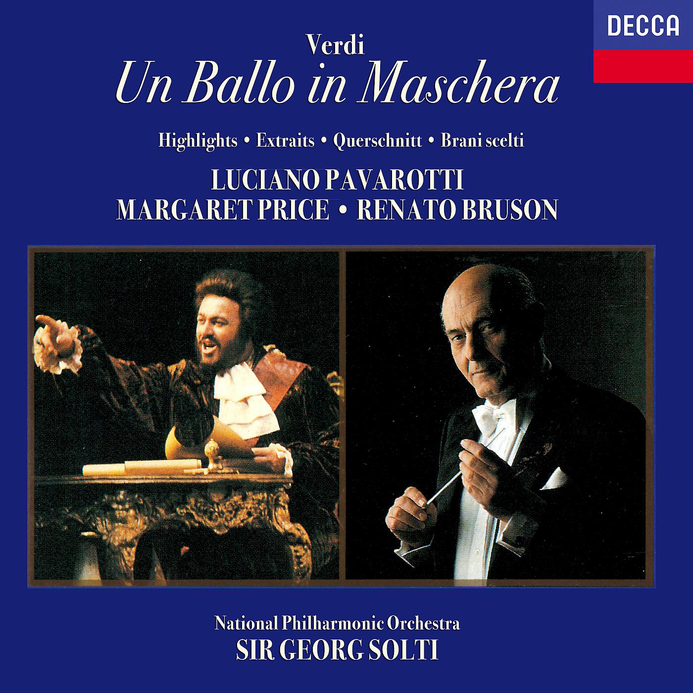 Постер альбома Verdi: Un ballo in maschera (Highlights)