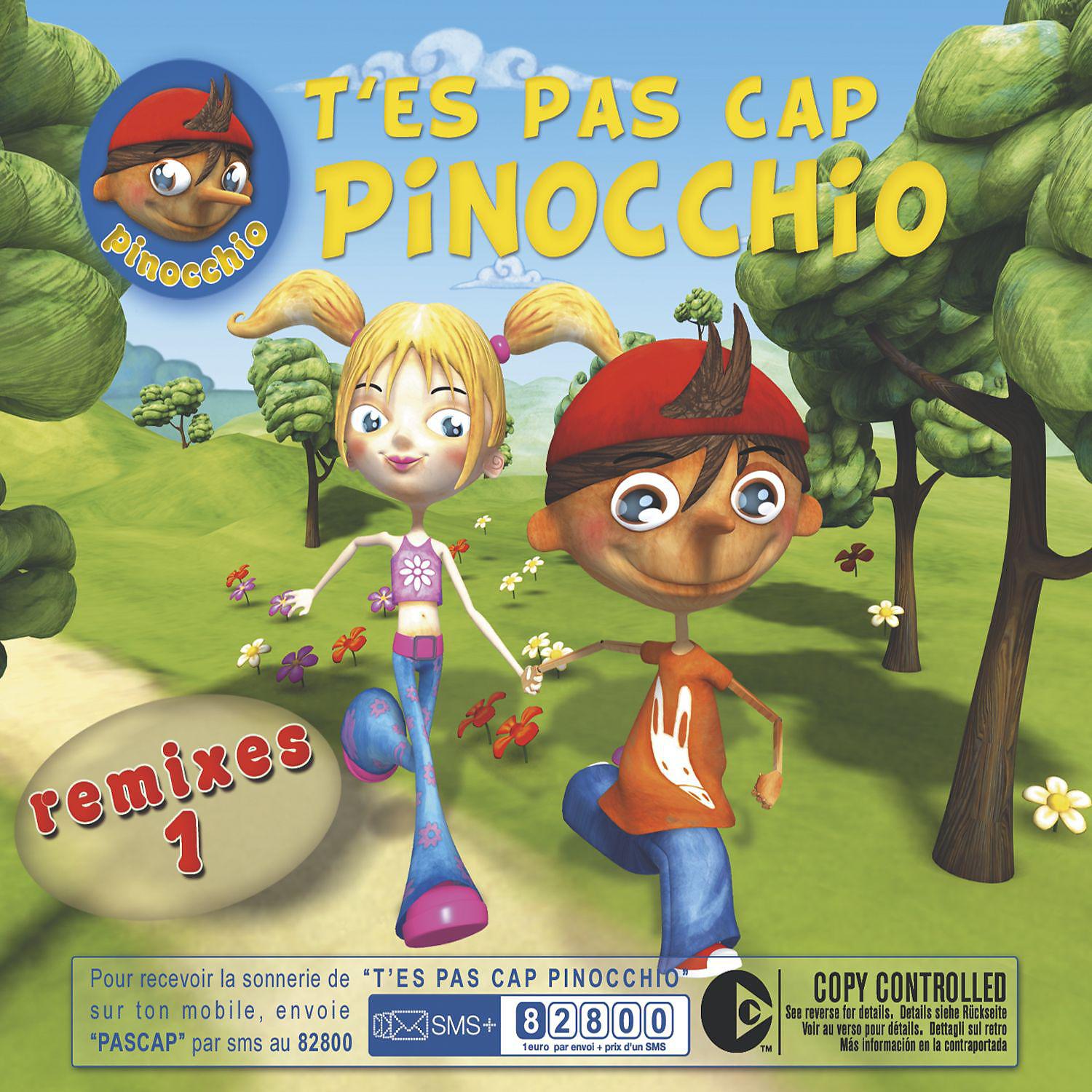Постер альбома T' Es Pas Cap Pinocchio Remixes 1