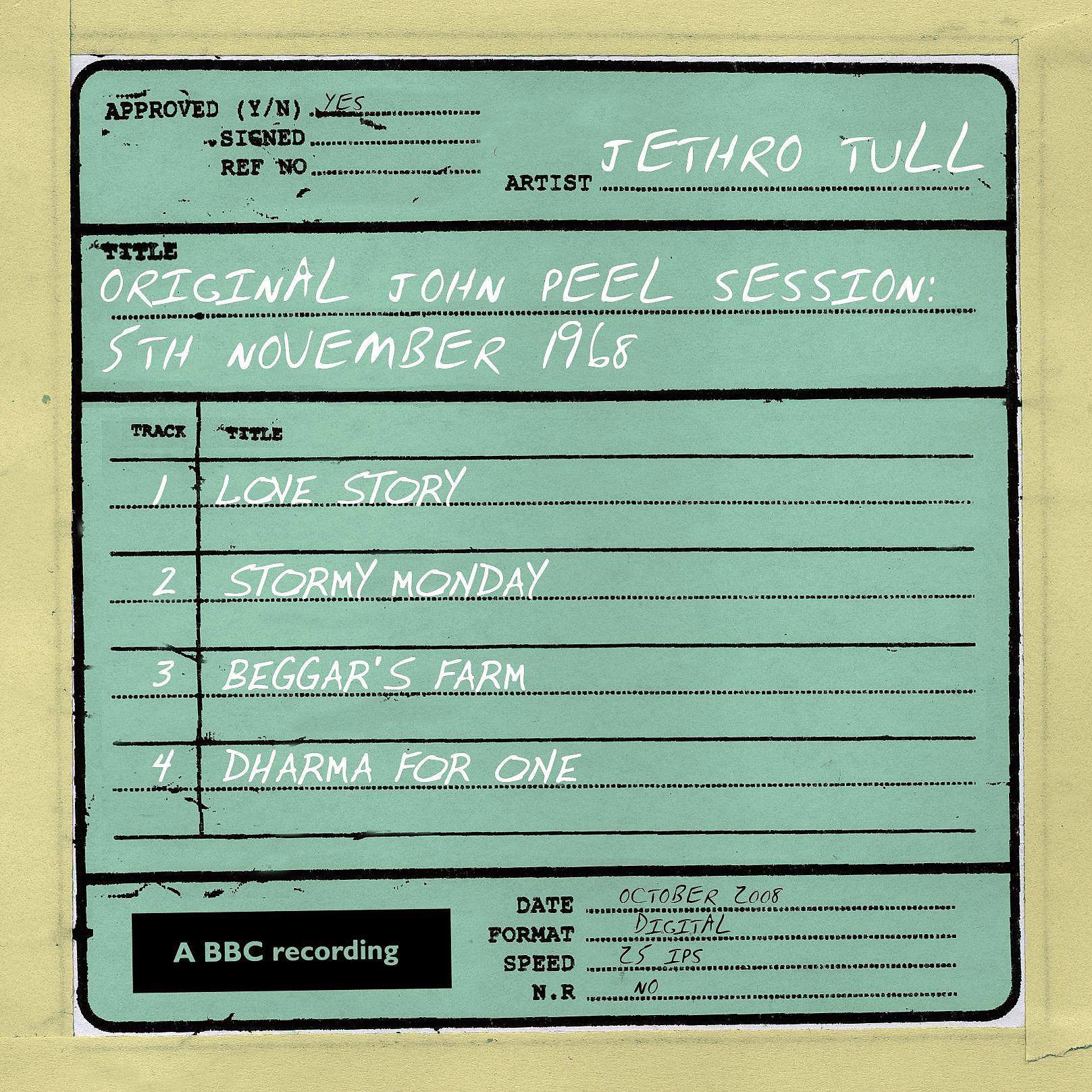 Постер альбома Original John Peel Session: 5th November 1968
