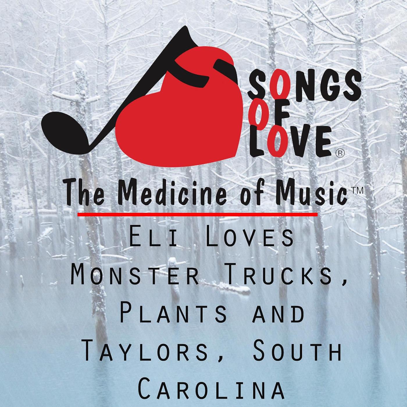 C.Allocco - Eli Loves Monster Trucks, Plants and Taylors, South Carolina