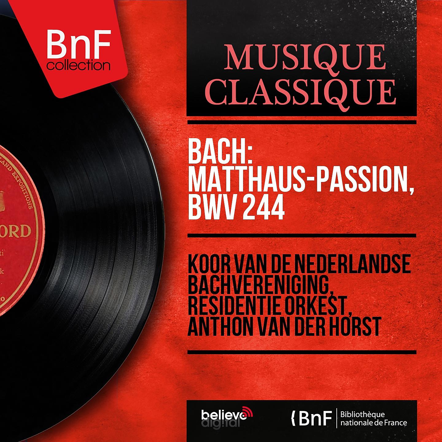 Постер альбома Bach: Matthäus-Passion, BWV 244